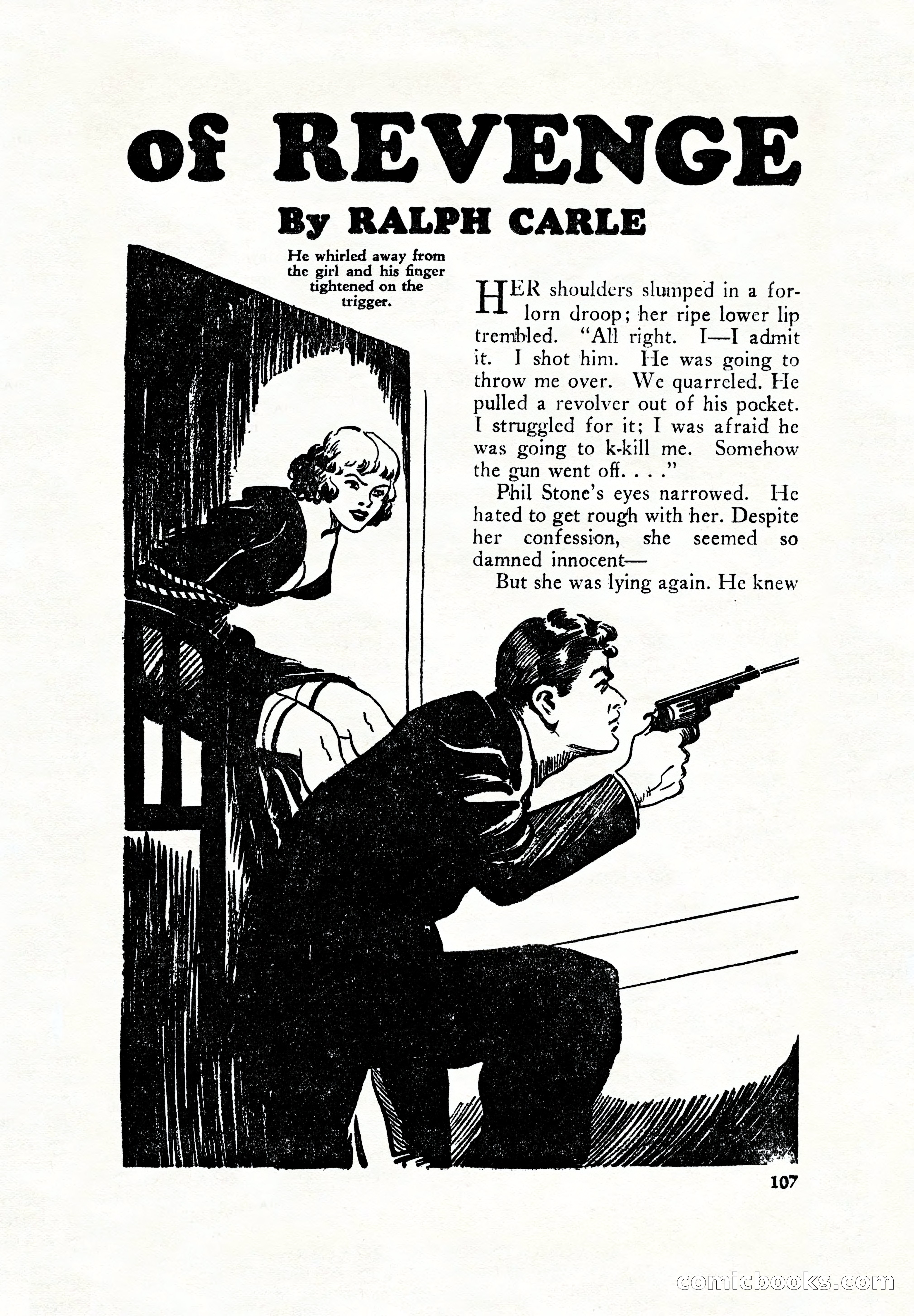 Private Detective Stories, June 1942 — page 109 of 132