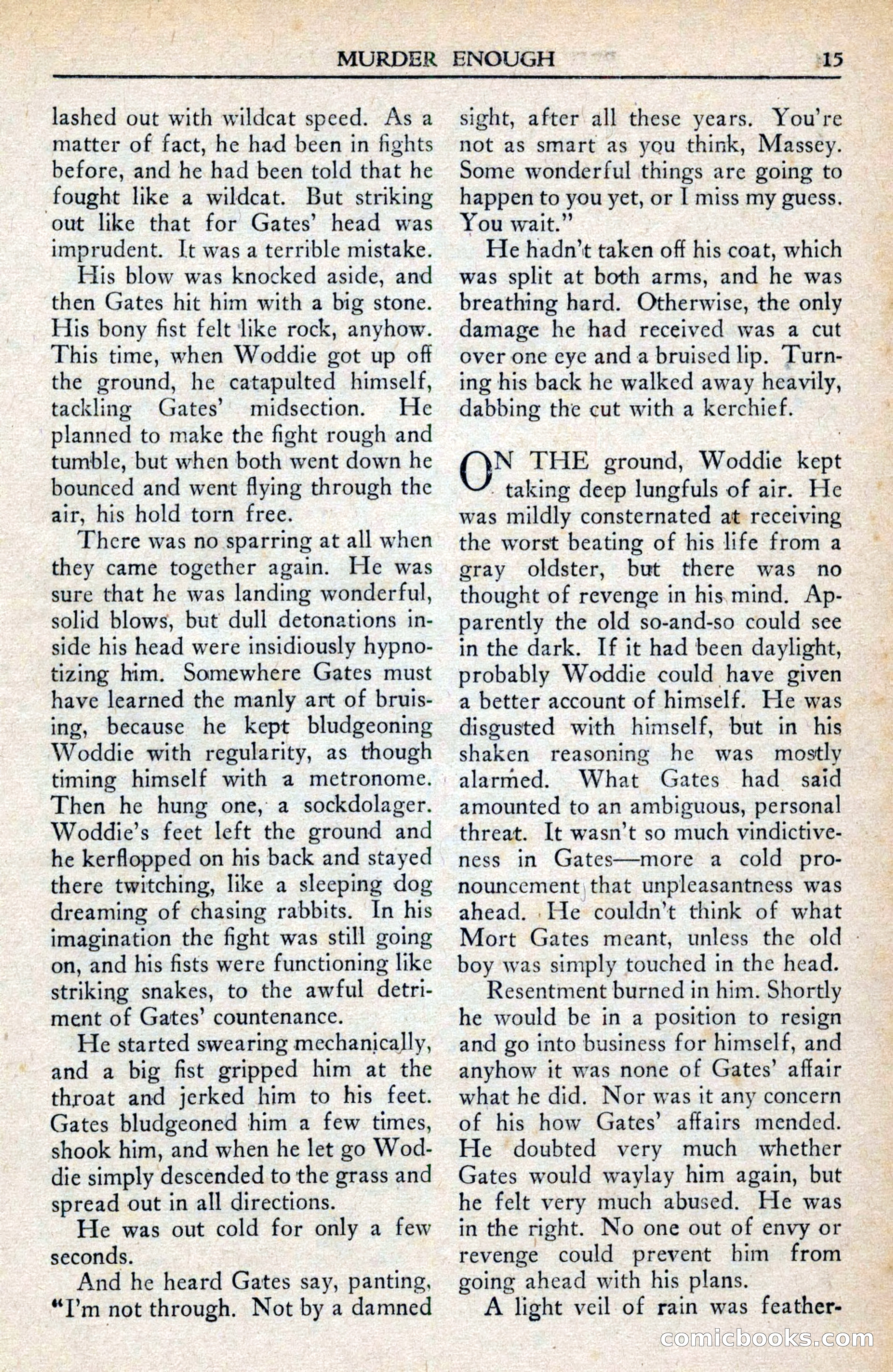 Private Detective Stories, February 1942 — page 17 of 132