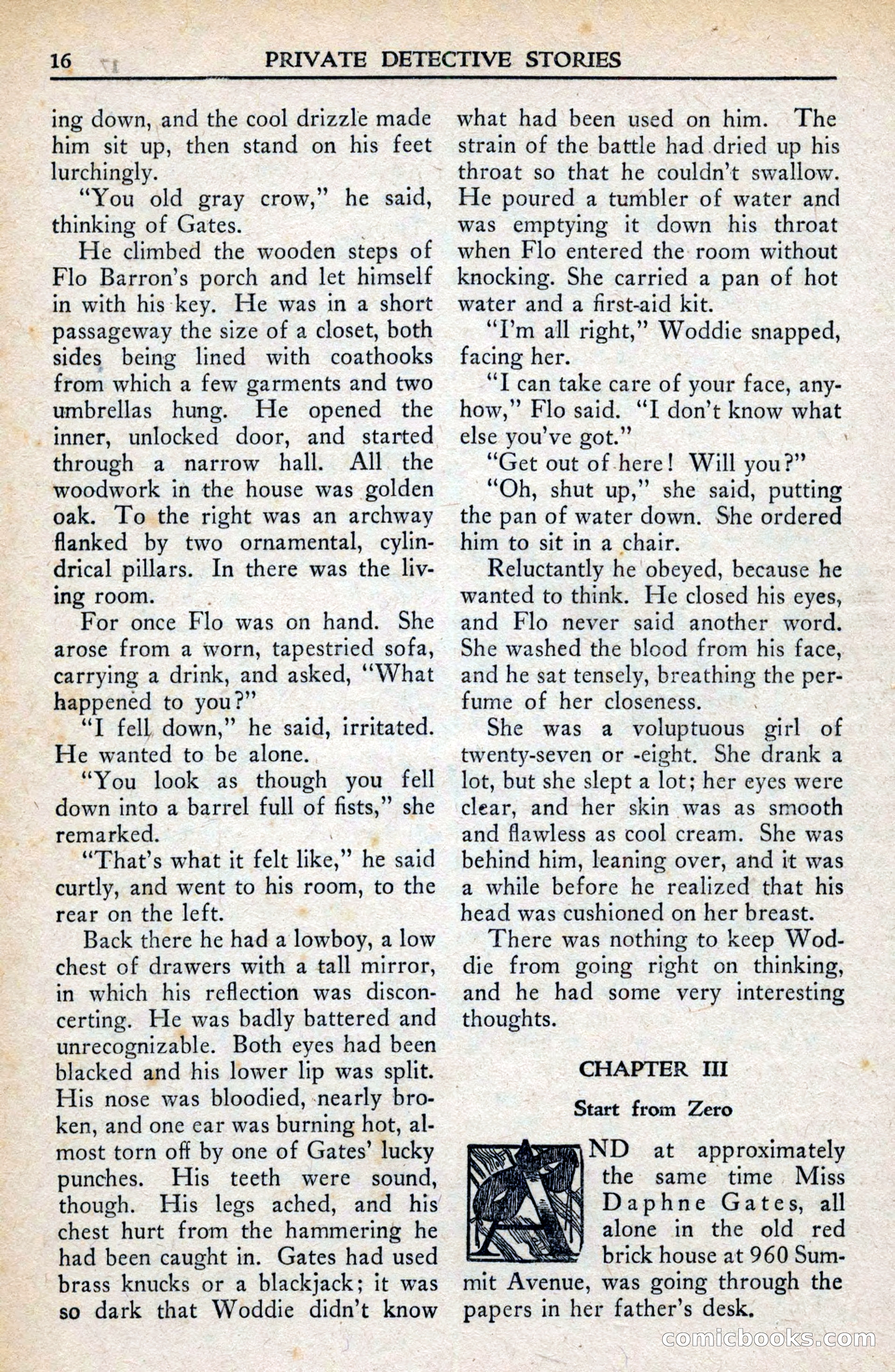 Private Detective Stories, February 1942 — page 18 of 132