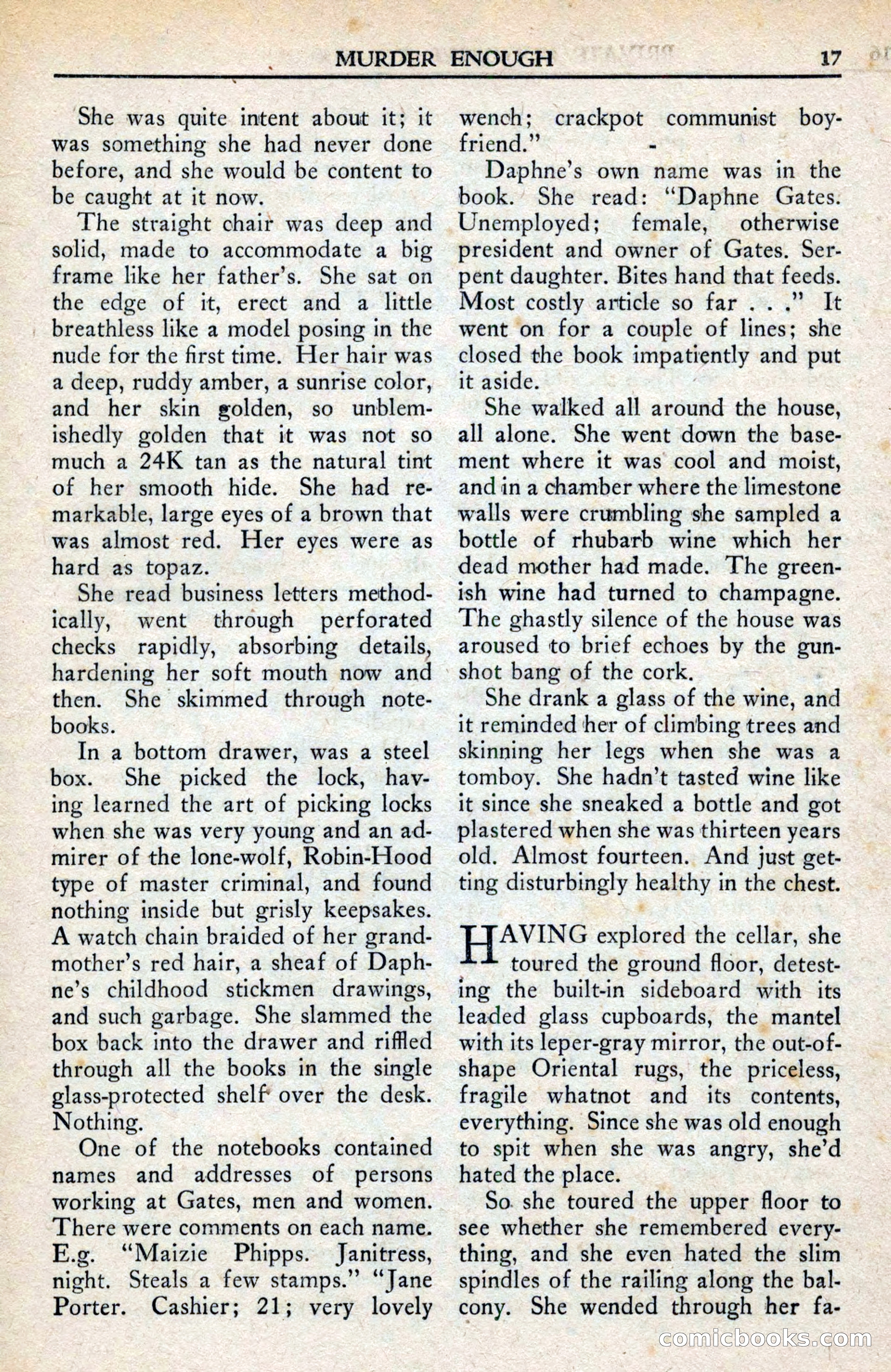Private Detective Stories, February 1942 — page 19 of 132