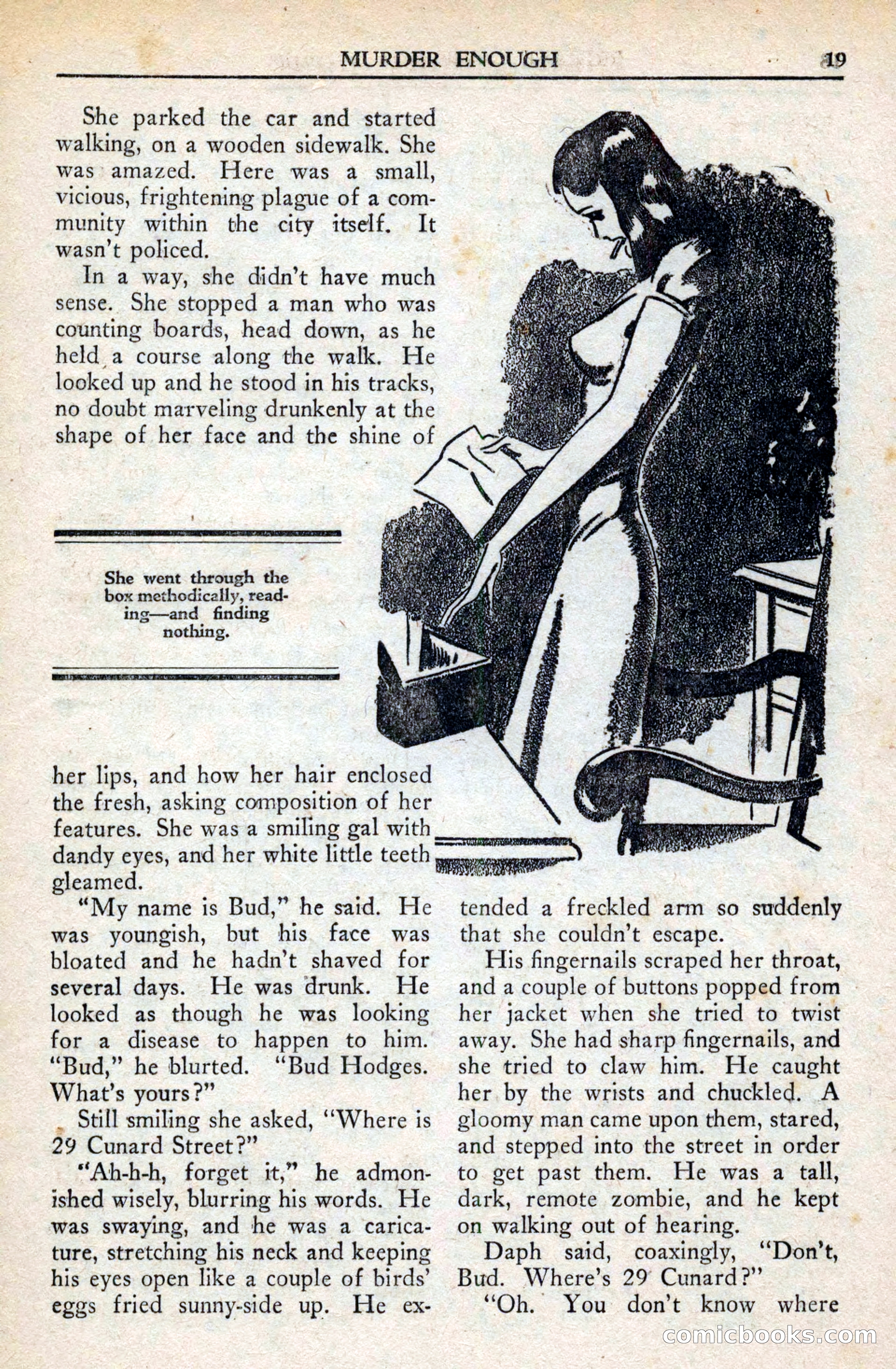 Private Detective Stories, February 1942 — page 21 of 132