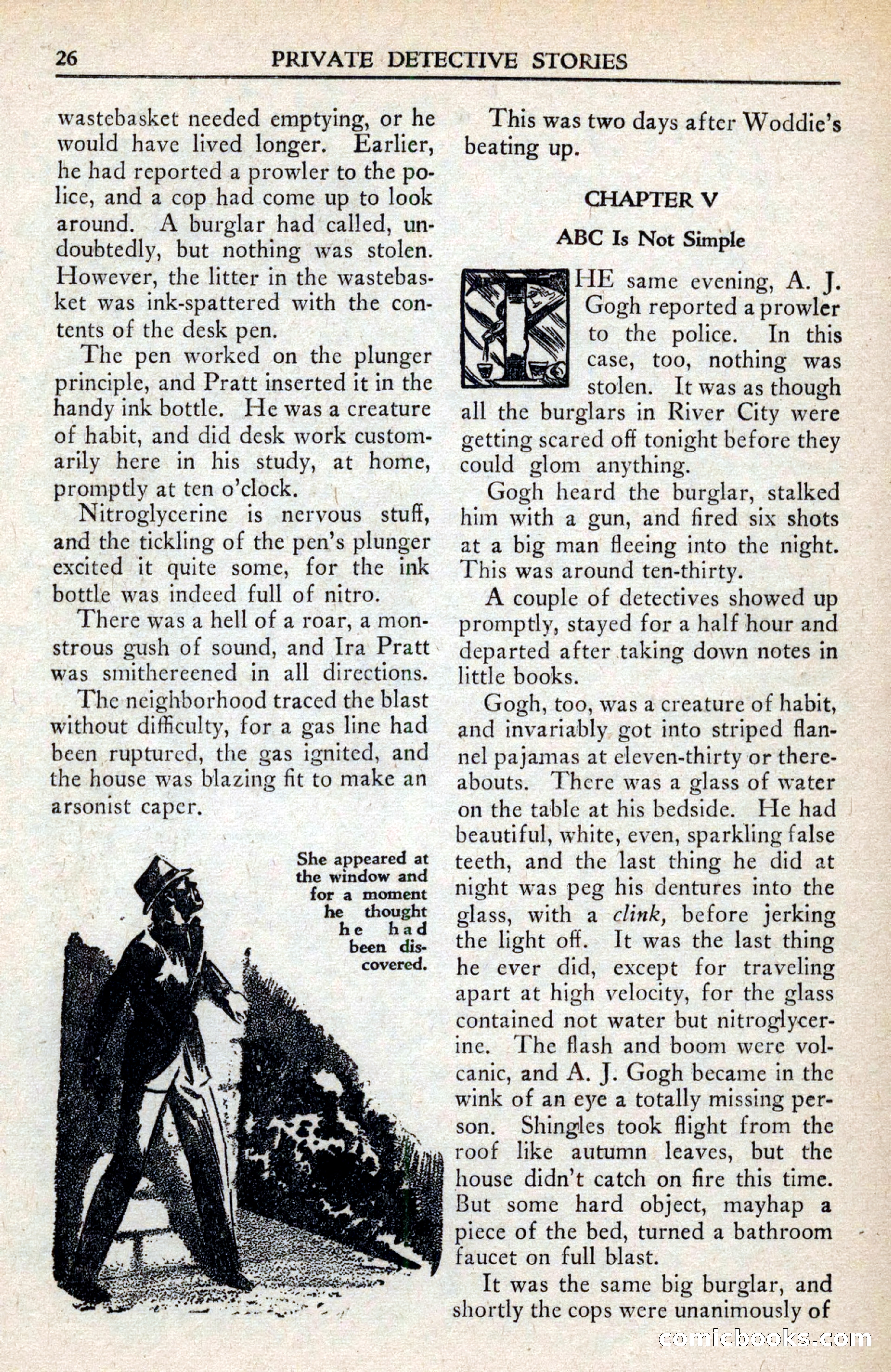 Private Detective Stories, February 1942 — page 28 of 132