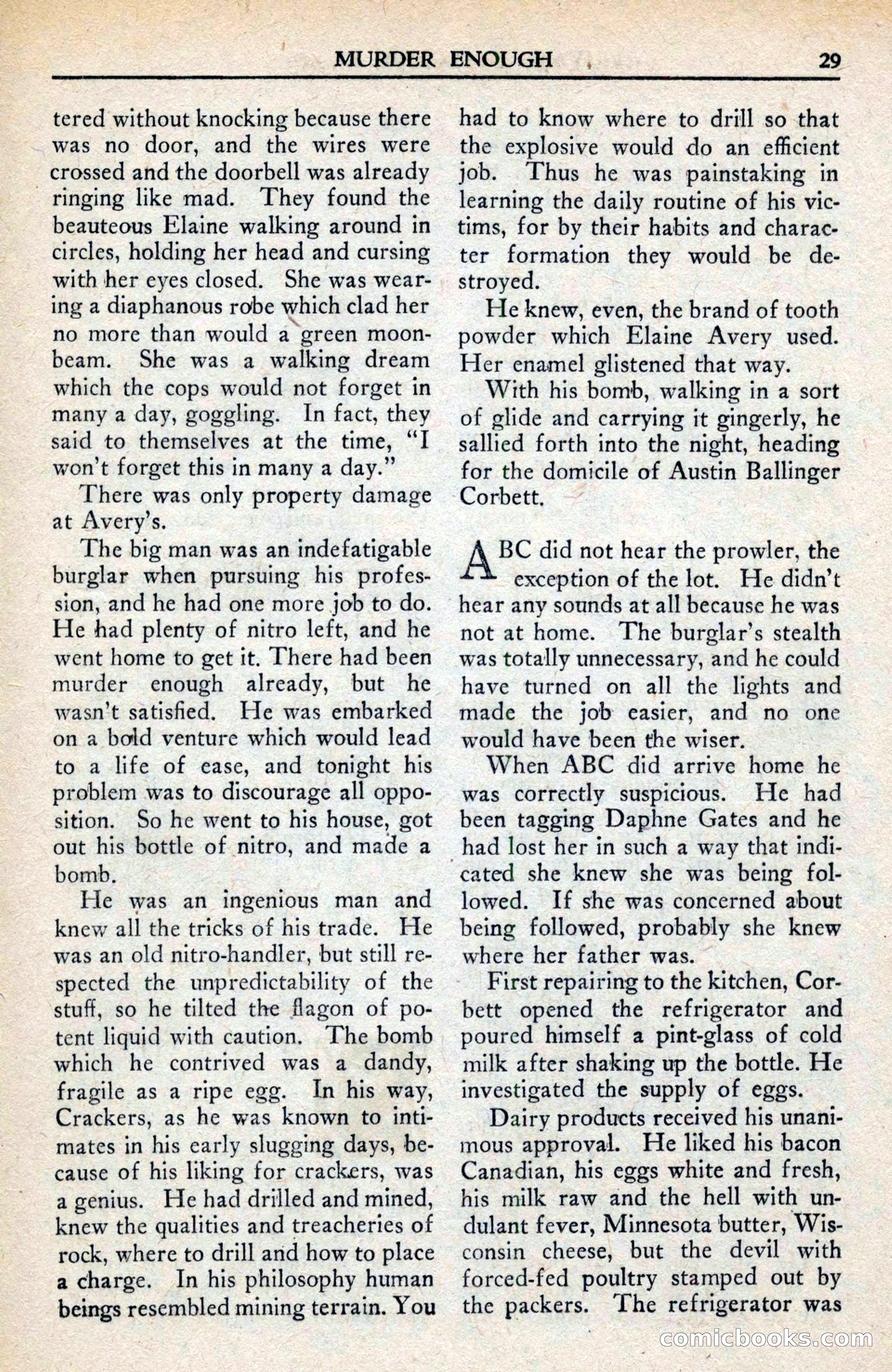 Private Detective Stories, February 1942 — page 31 of 132