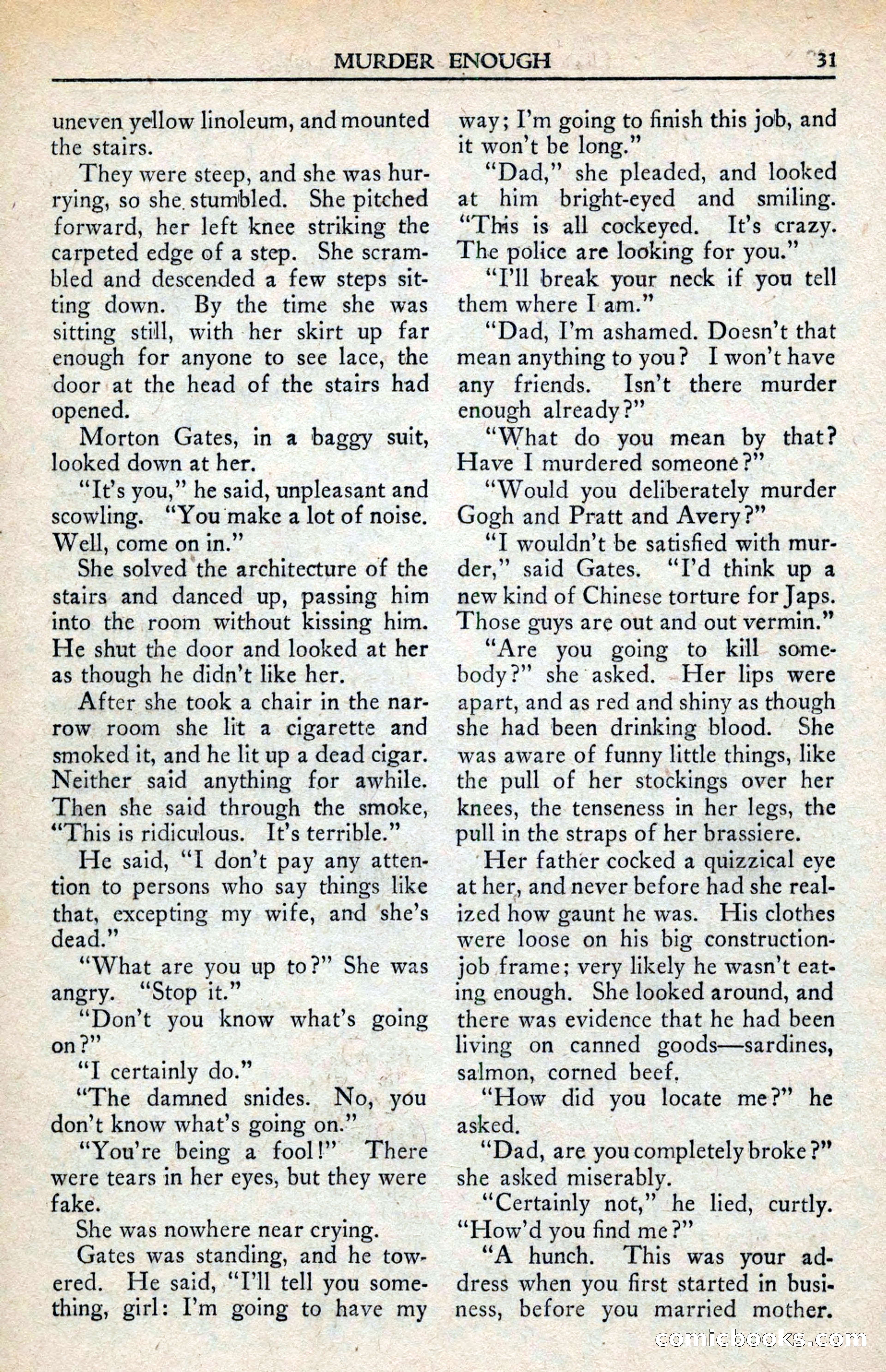 Private Detective Stories, February 1942 — page 33 of 132