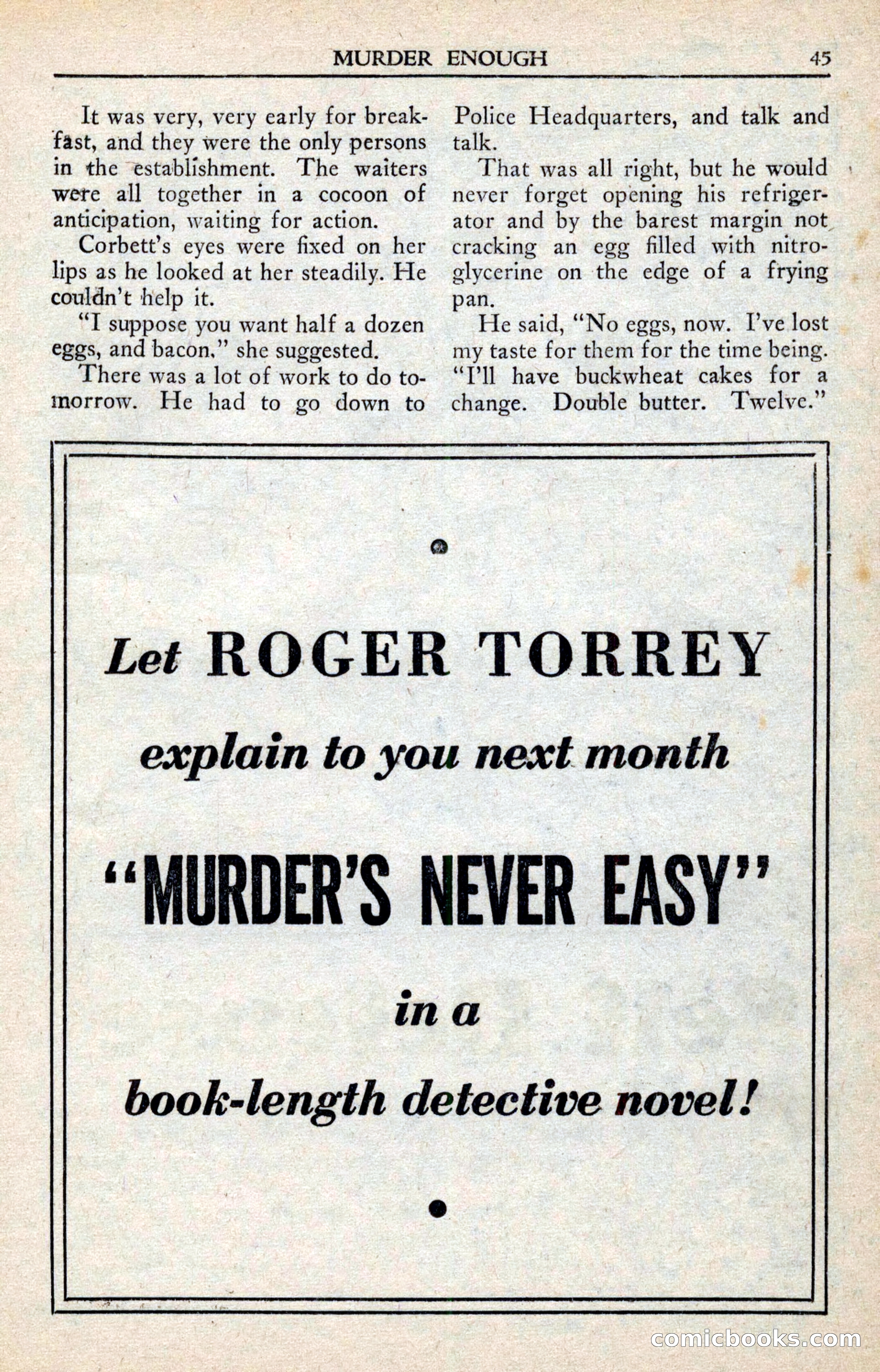 Private Detective Stories, February 1942 — page 47 of 132