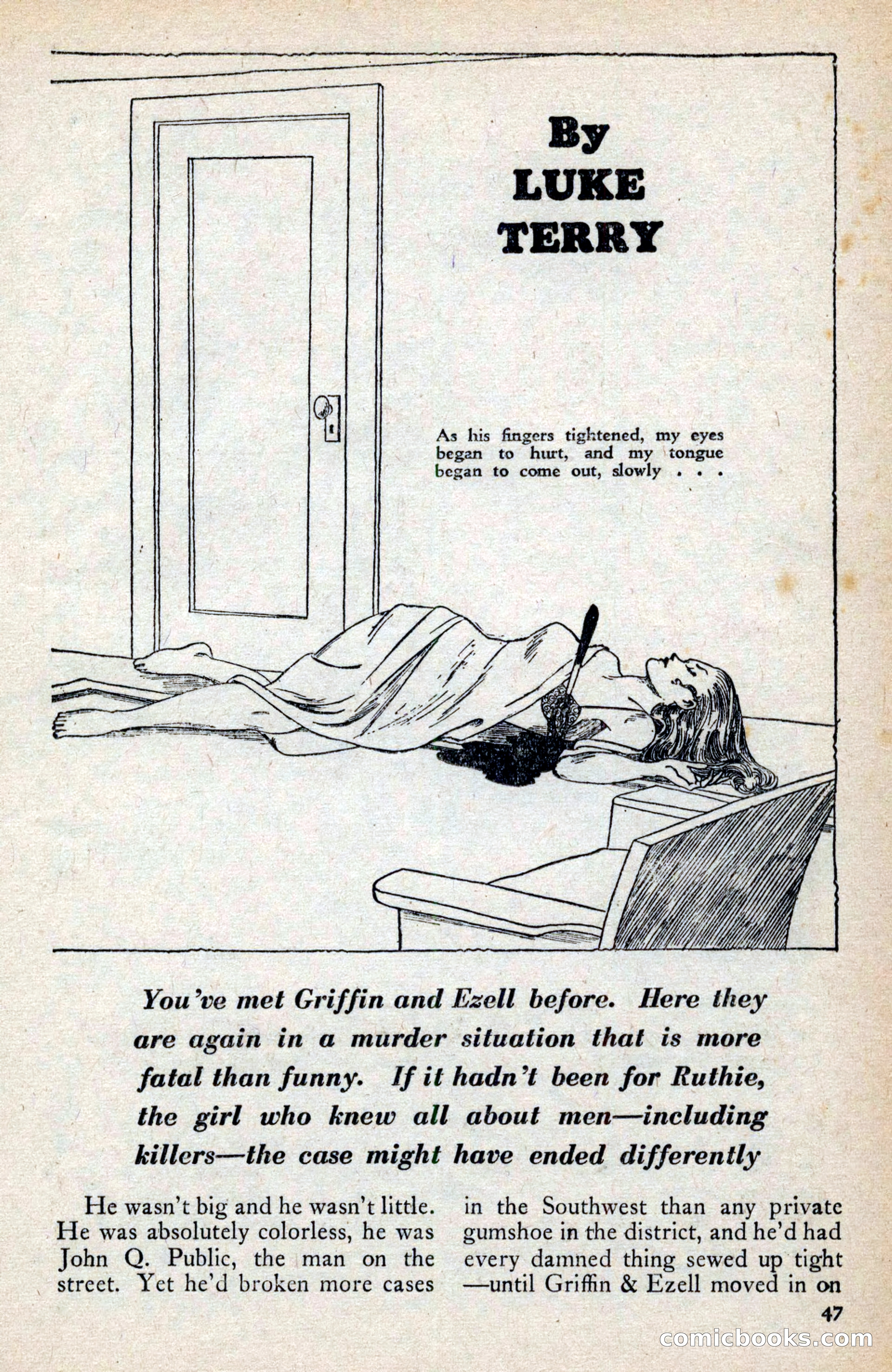 Private Detective Stories, February 1942 — page 49 of 132