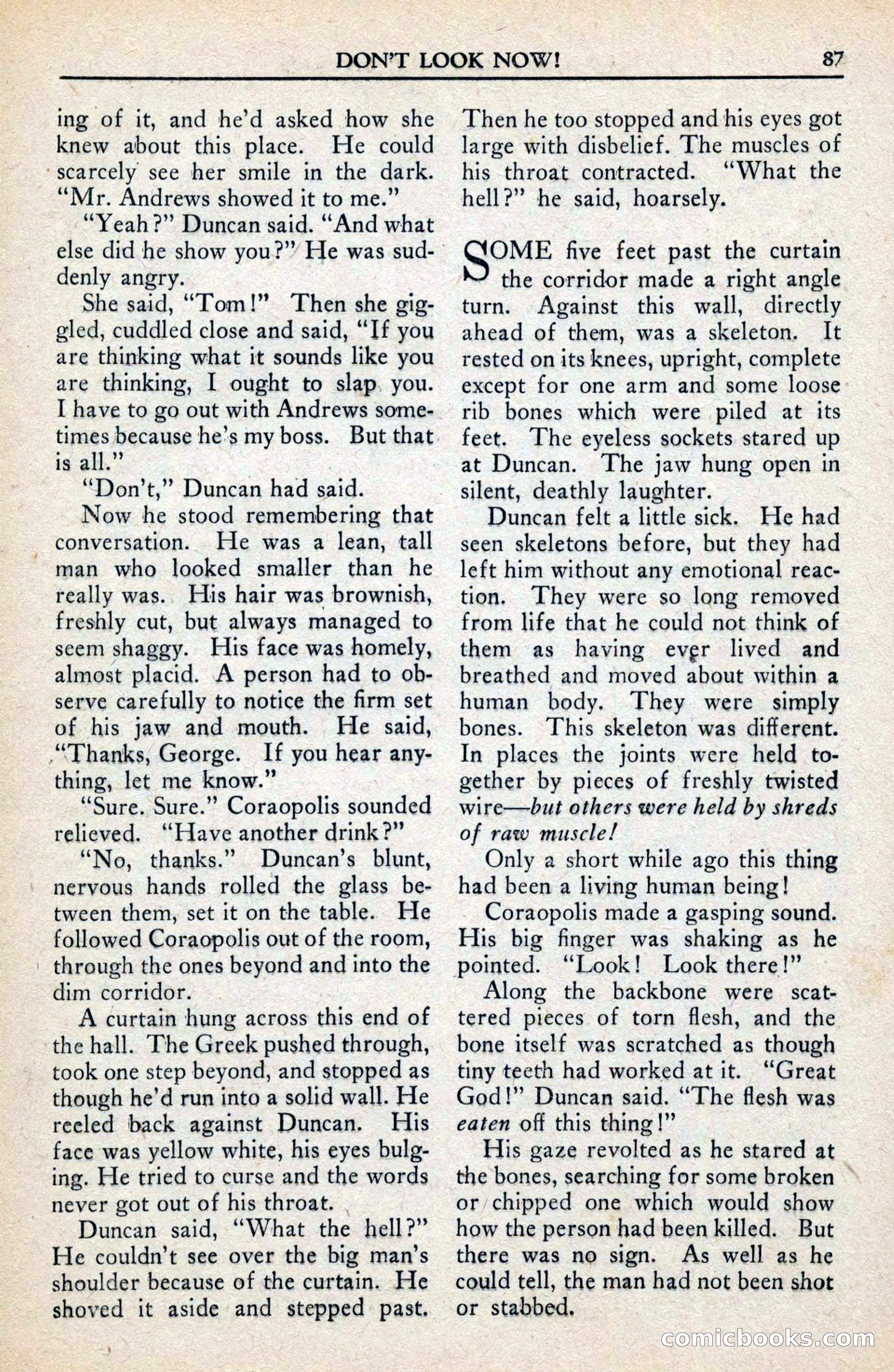 Private Detective Stories, February 1942 — page 89 of 132
