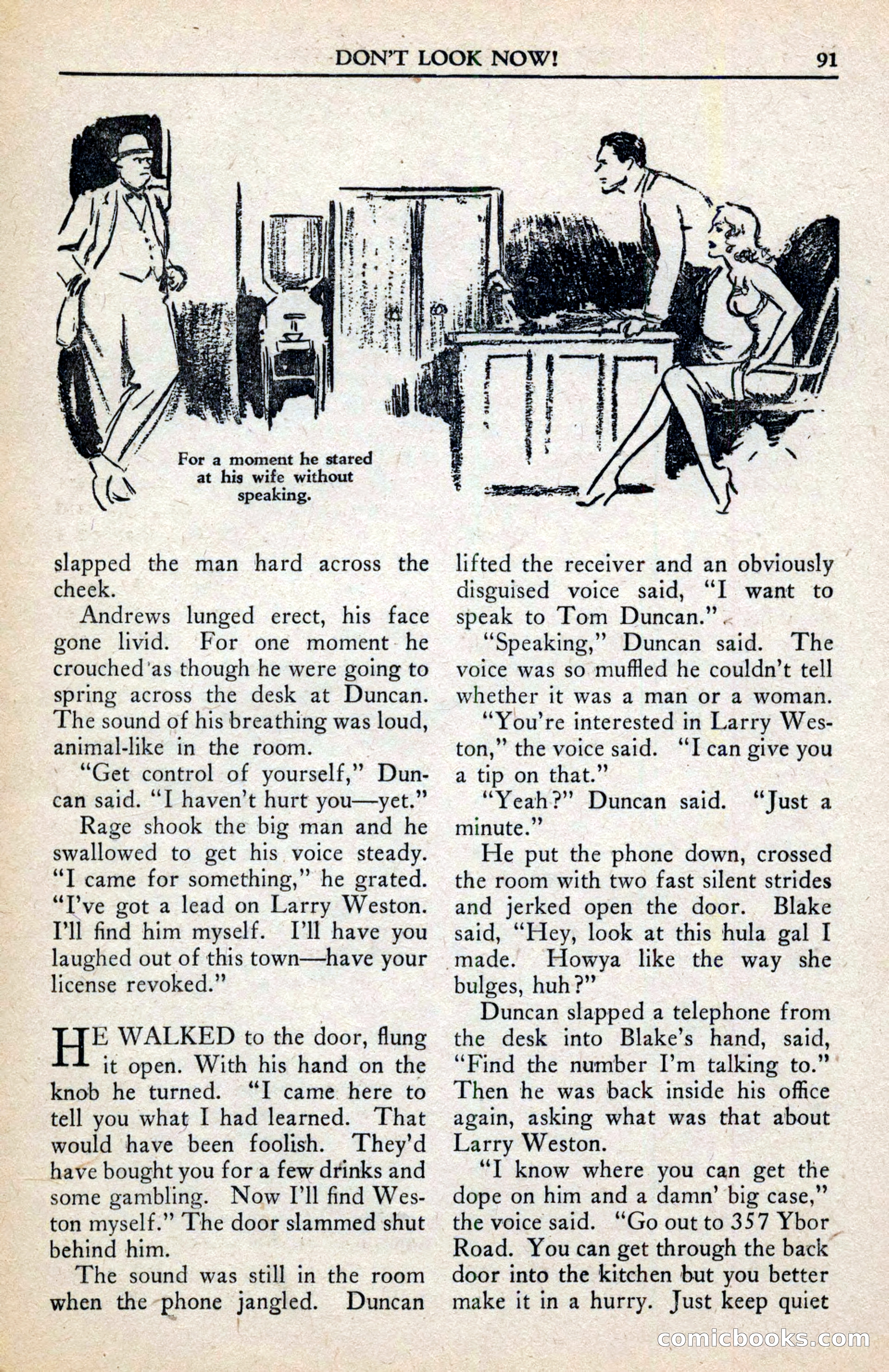 Private Detective Stories, February 1942 — page 93 of 132