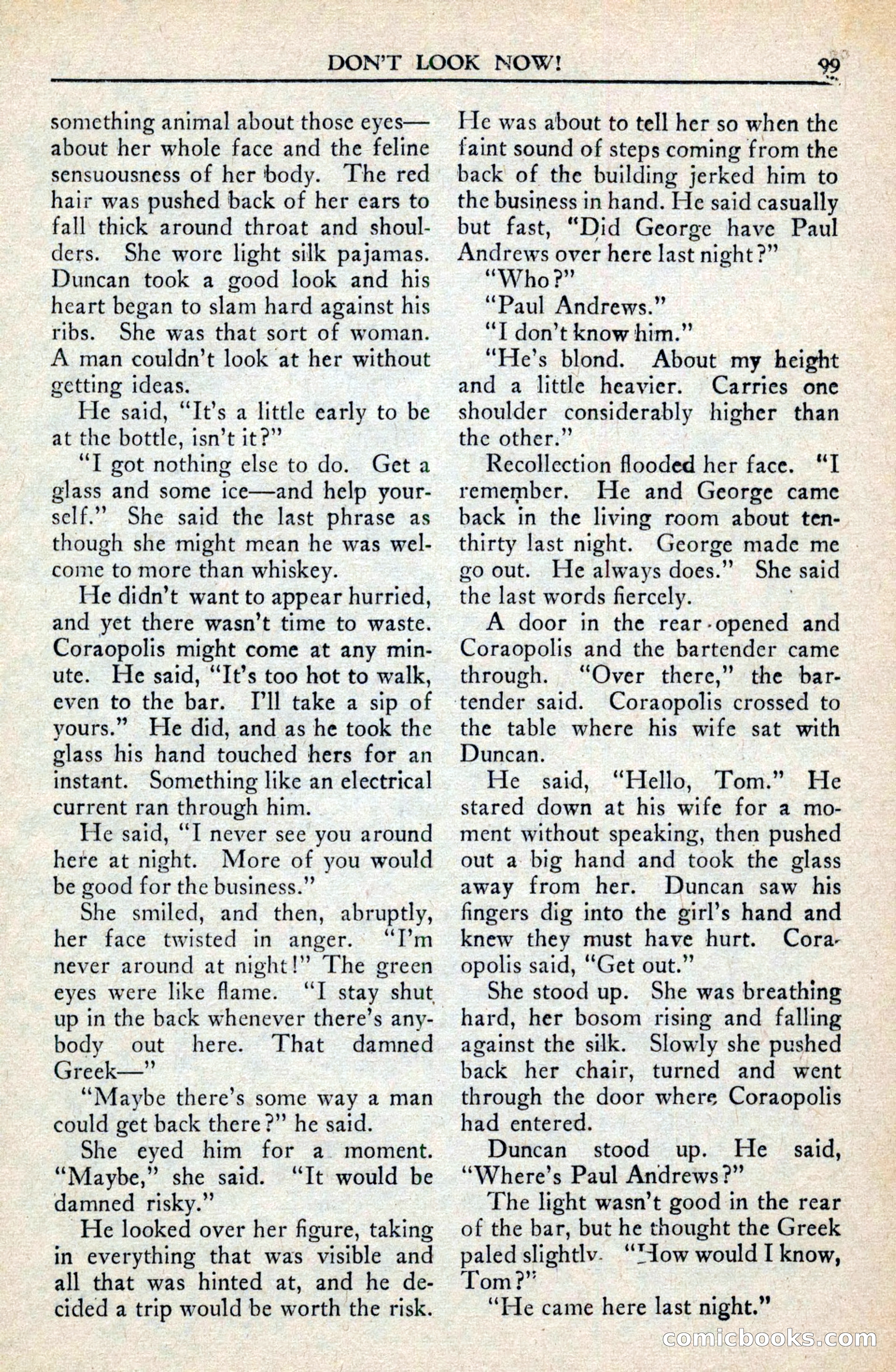 Private Detective Stories, February 1942 — page 101 of 132