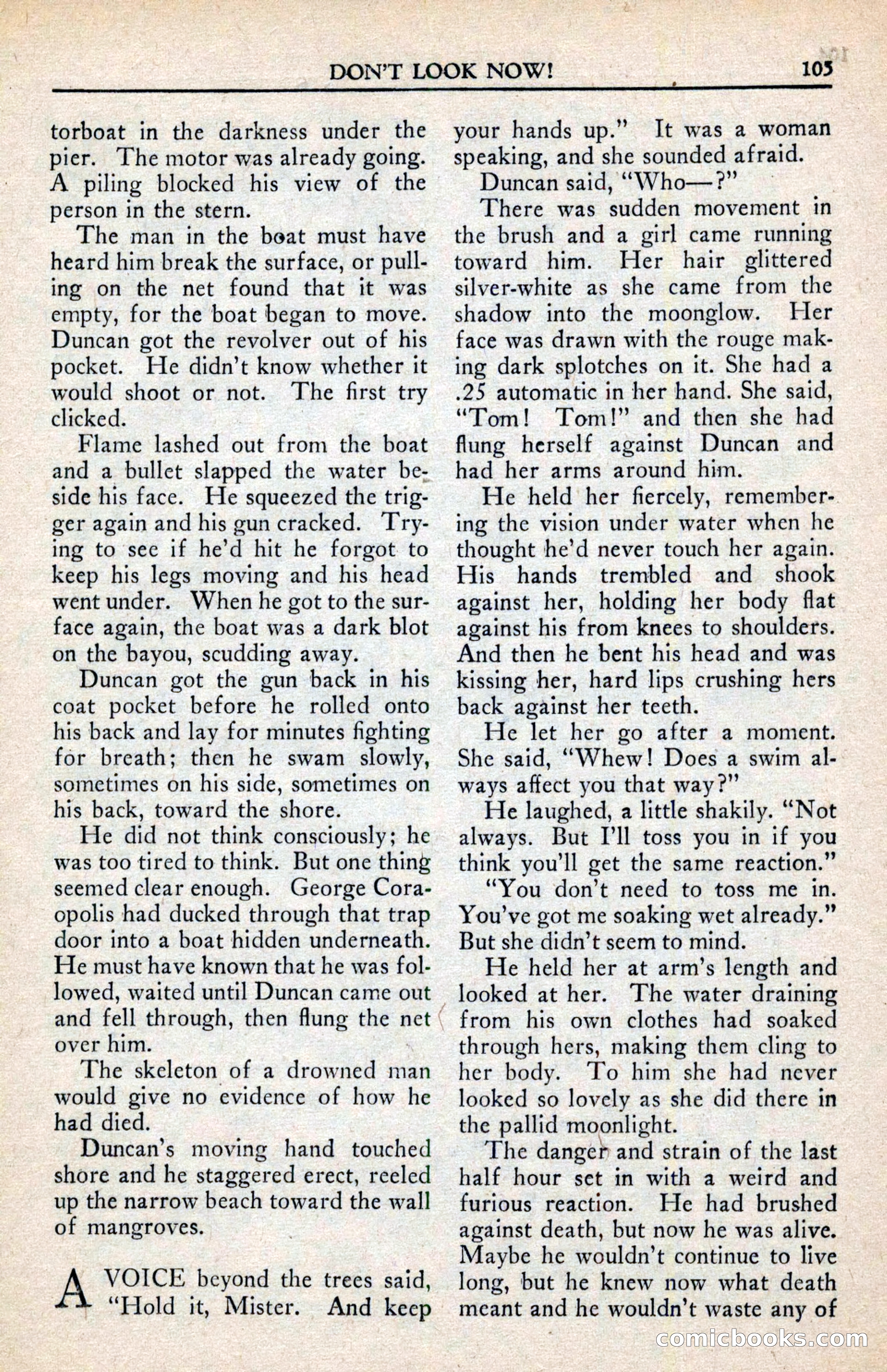 Private Detective Stories, February 1942 — page 107 of 132