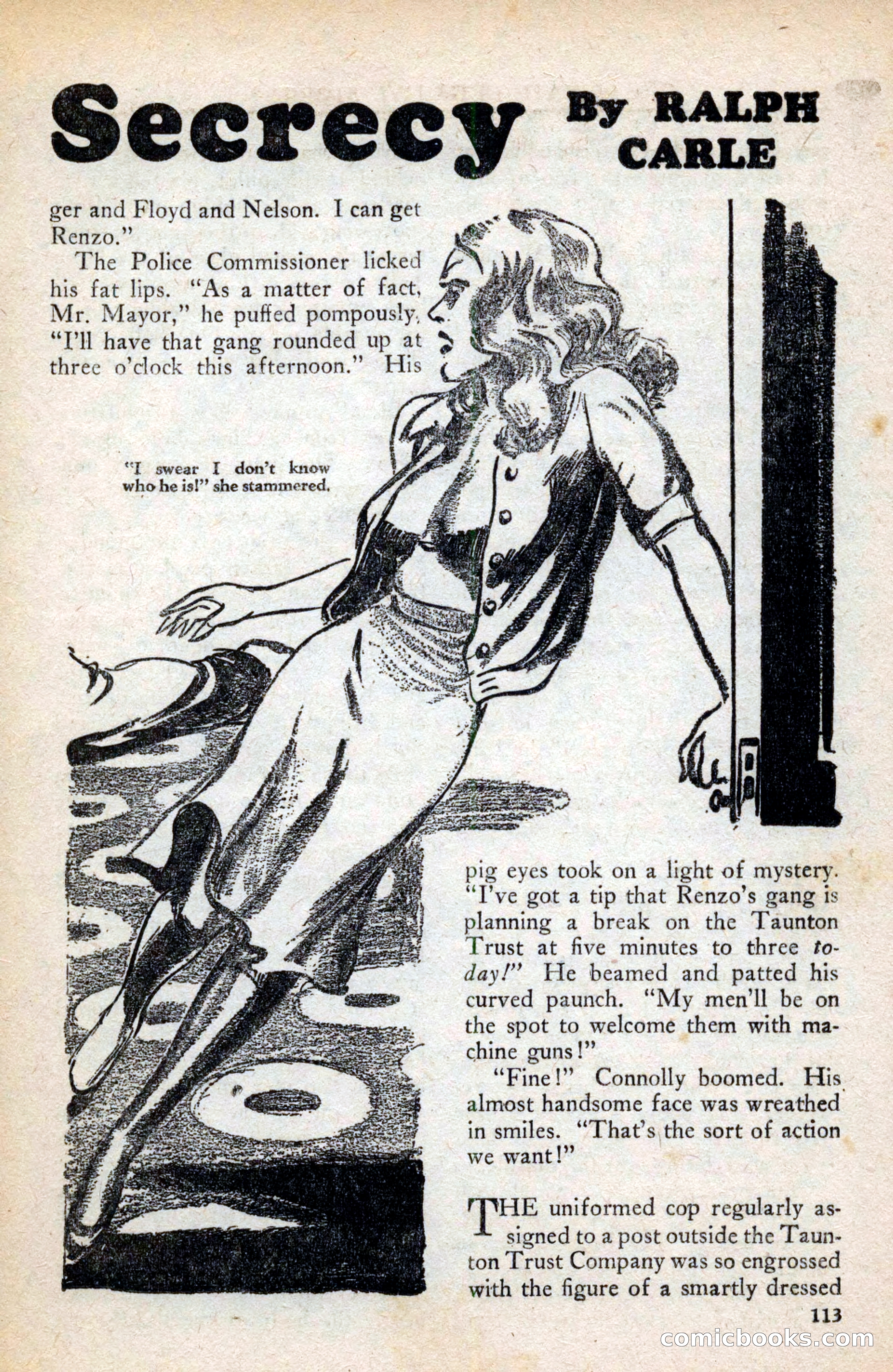 Private Detective Stories, February 1942 — page 115 of 132