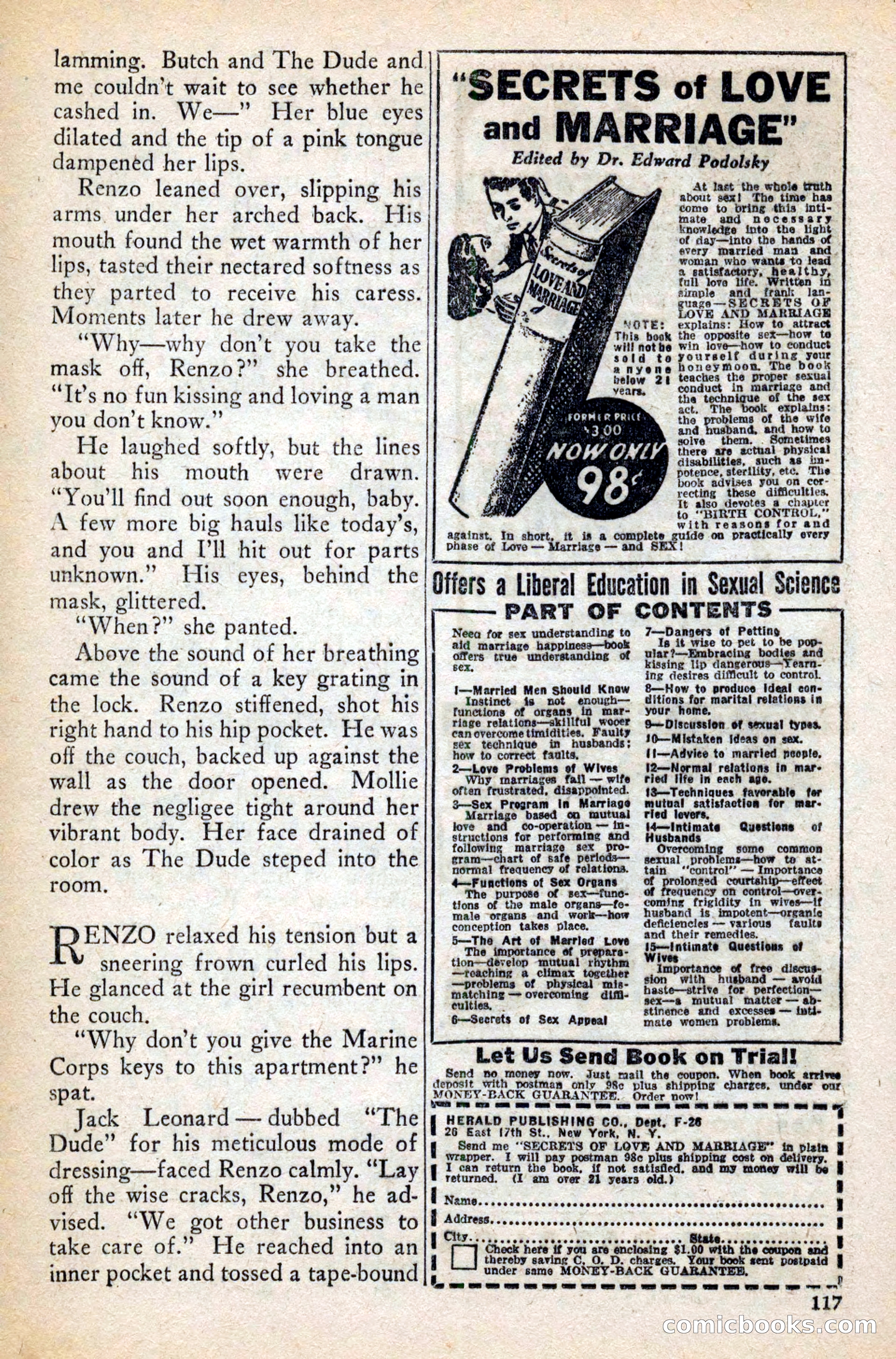 Private Detective Stories, February 1942 — page 119 of 132