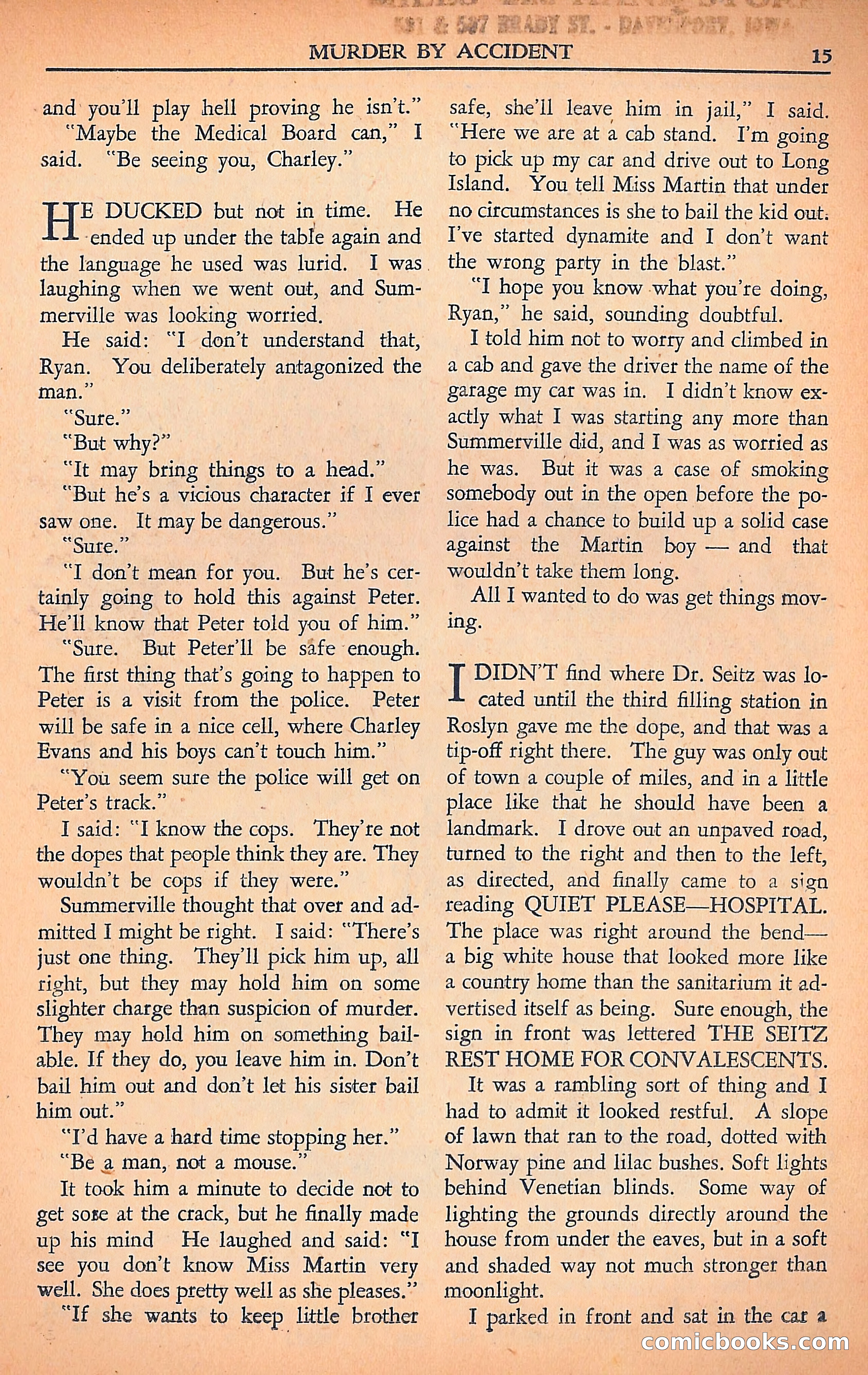 Private Detective Stories — page 17 of 116