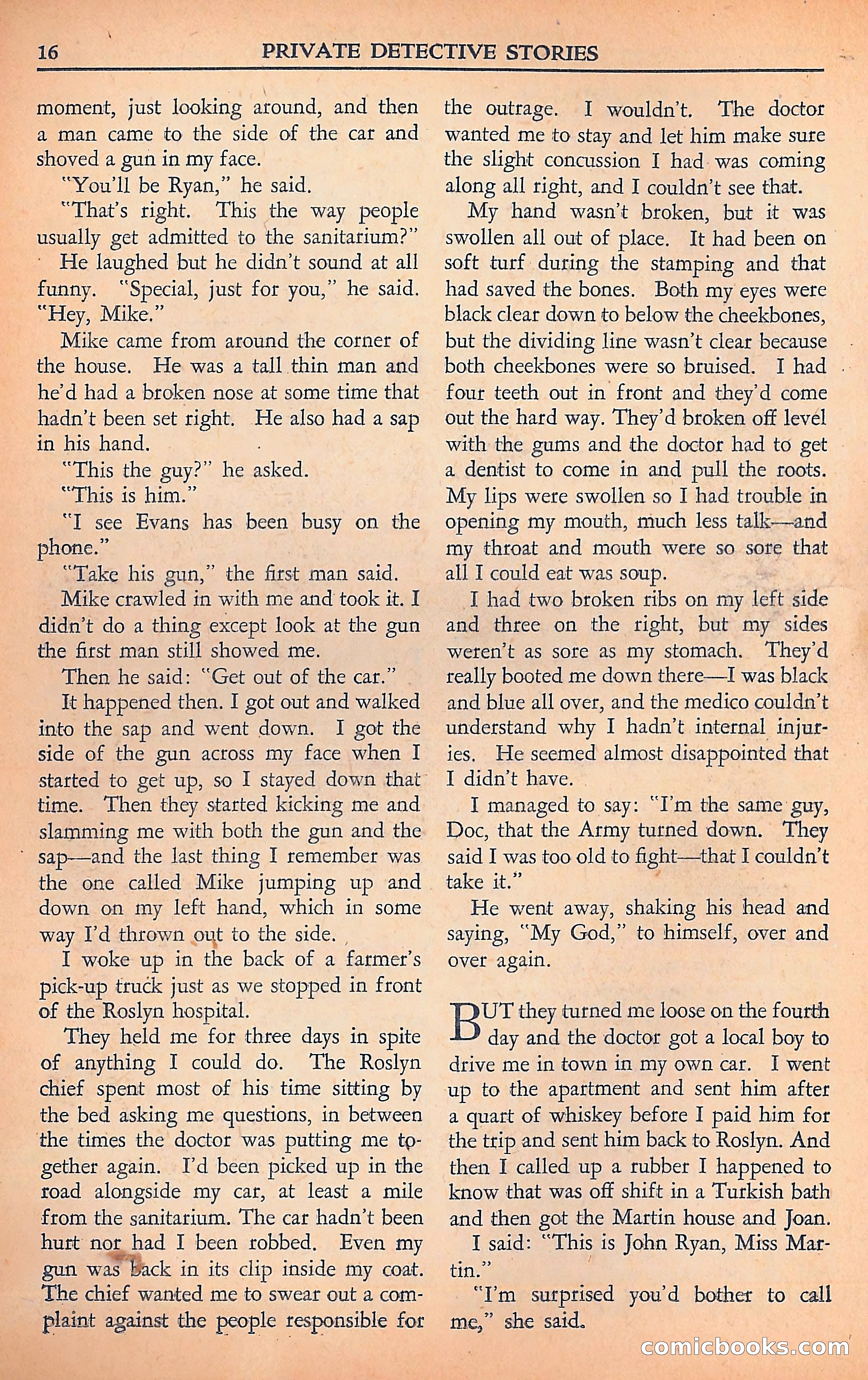 Private Detective Stories — page 18 of 116