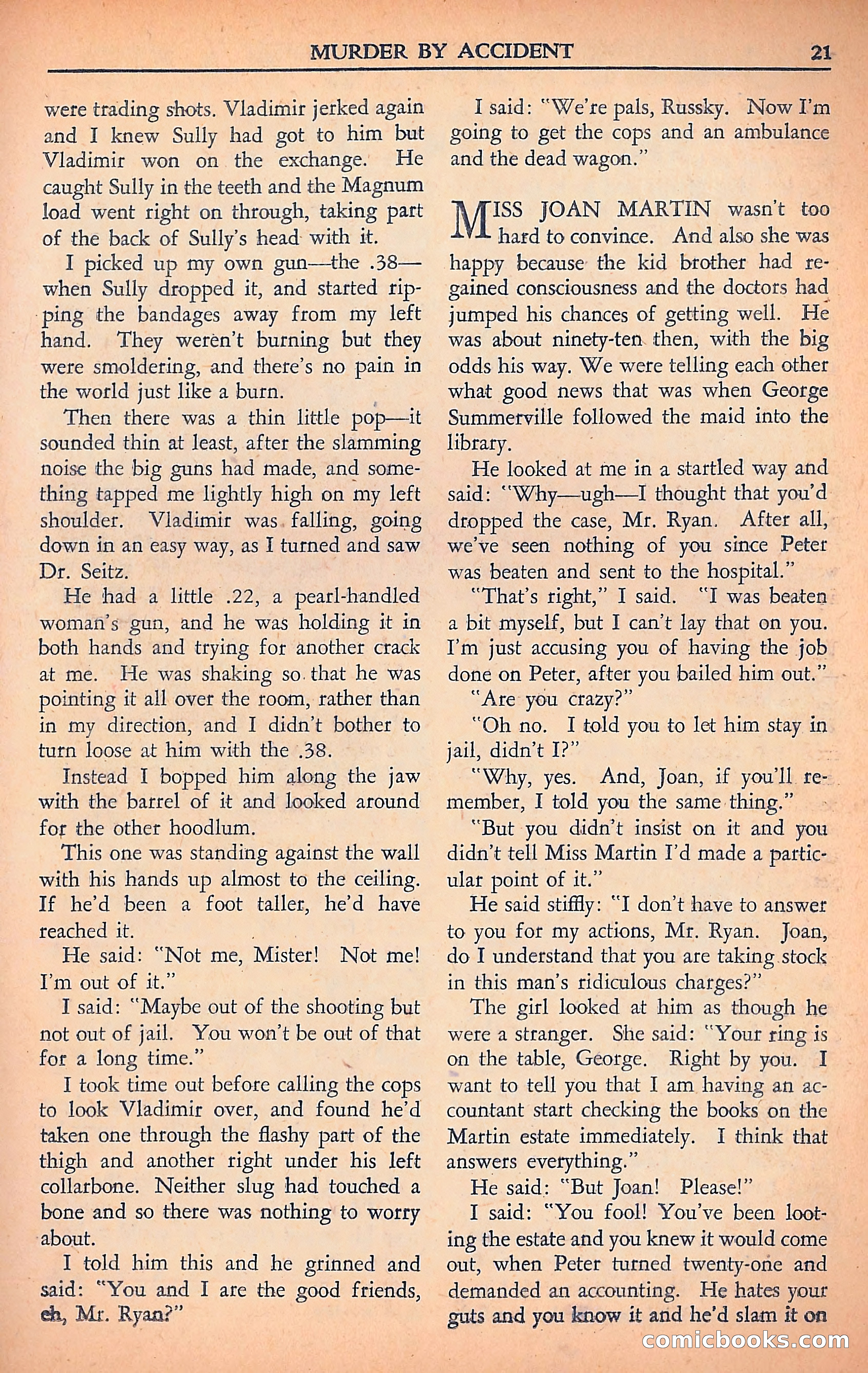 Private Detective Stories — page 23 of 116