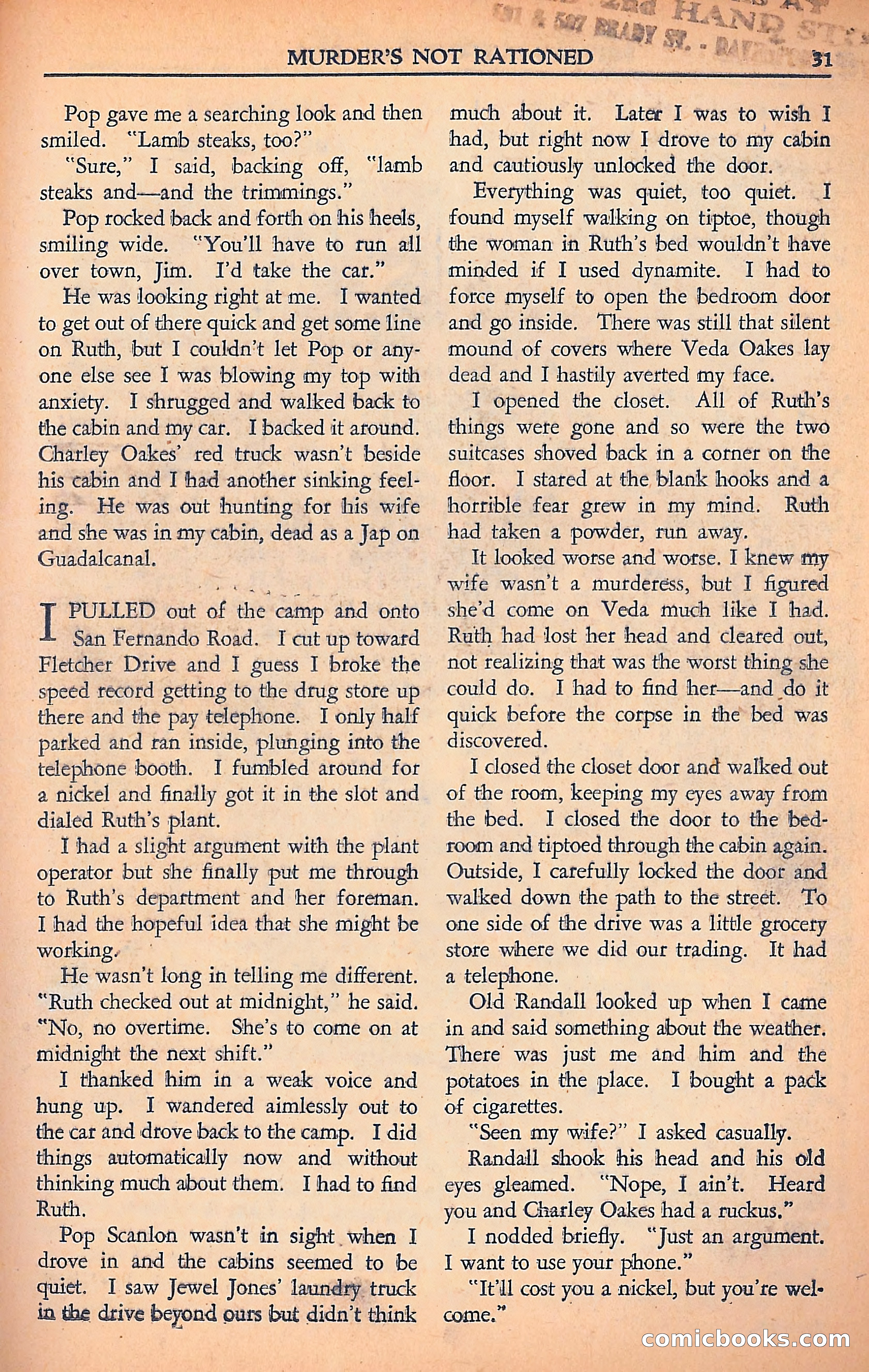 Private Detective Stories — page 33 of 116