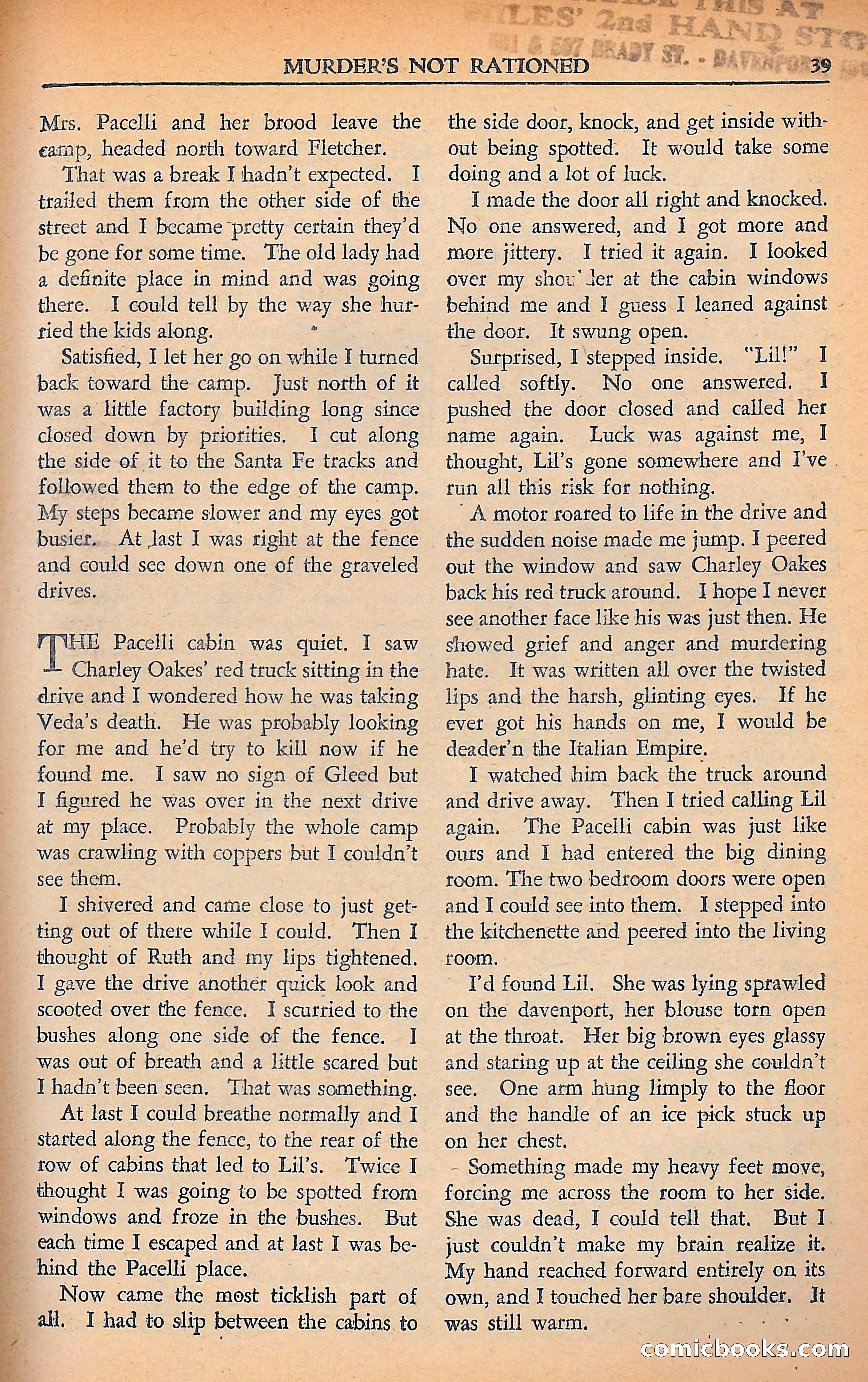 Private Detective Stories — page 41 of 116