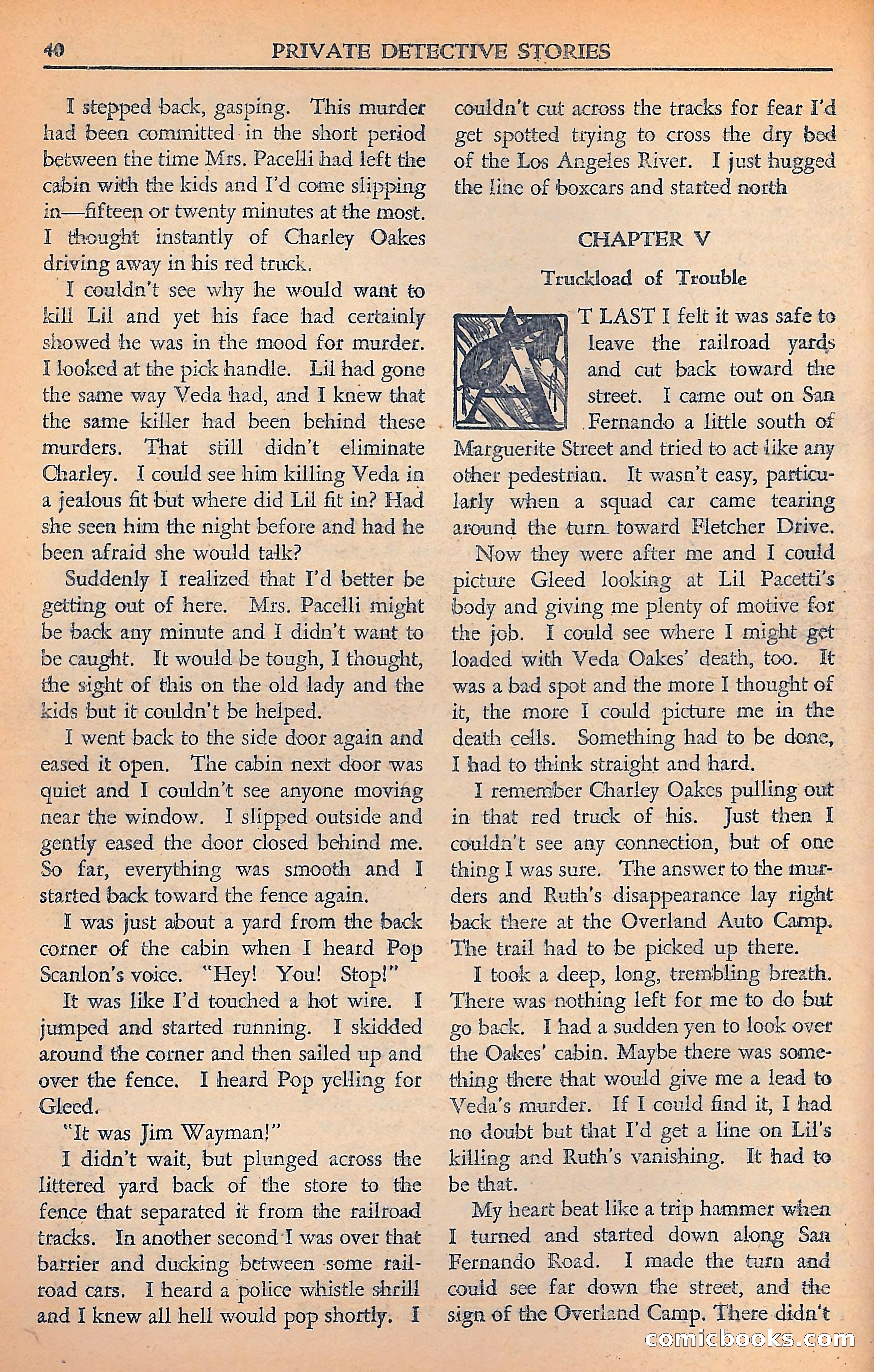 Private Detective Stories — page 42 of 116