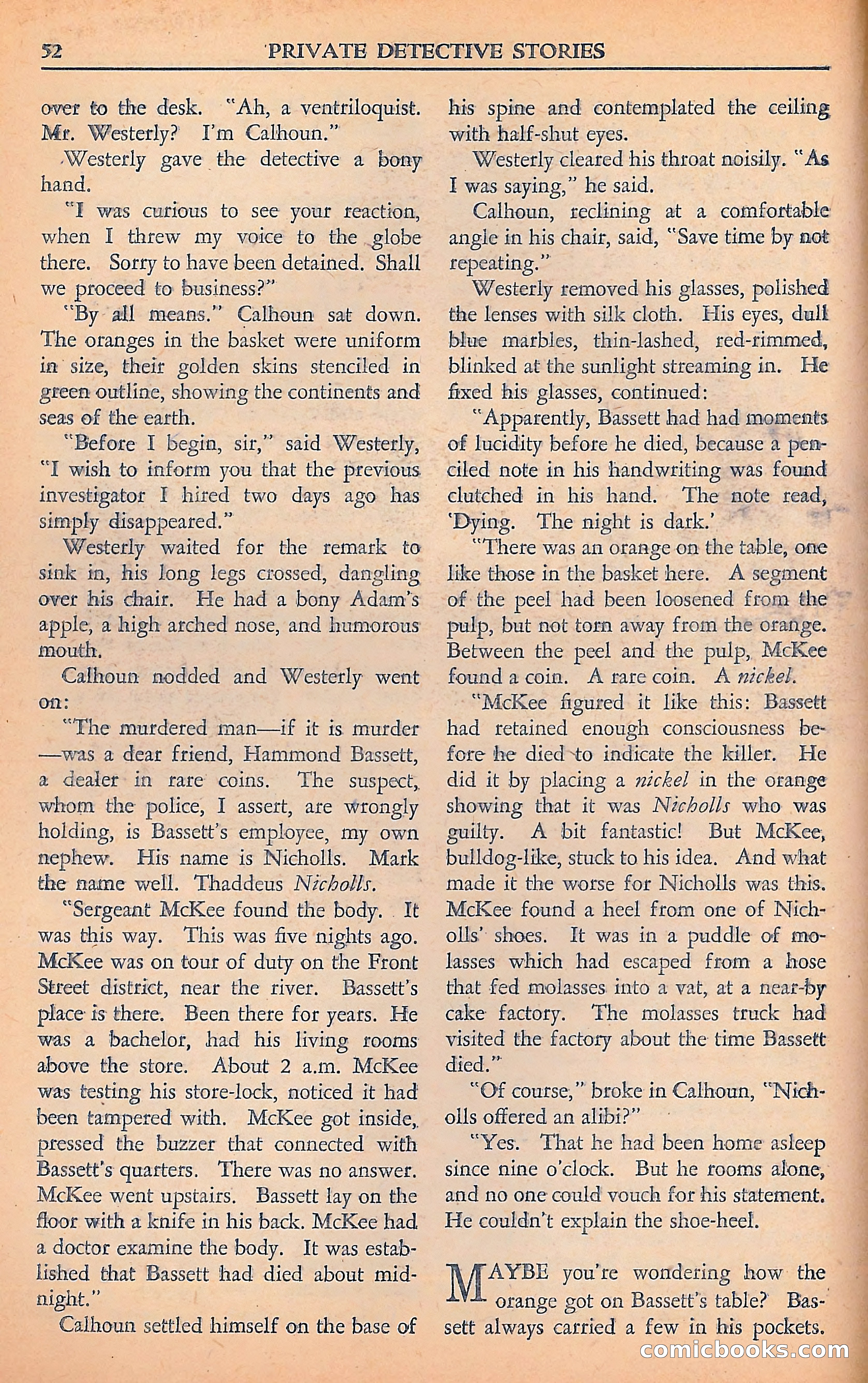 Private Detective Stories — page 54 of 116