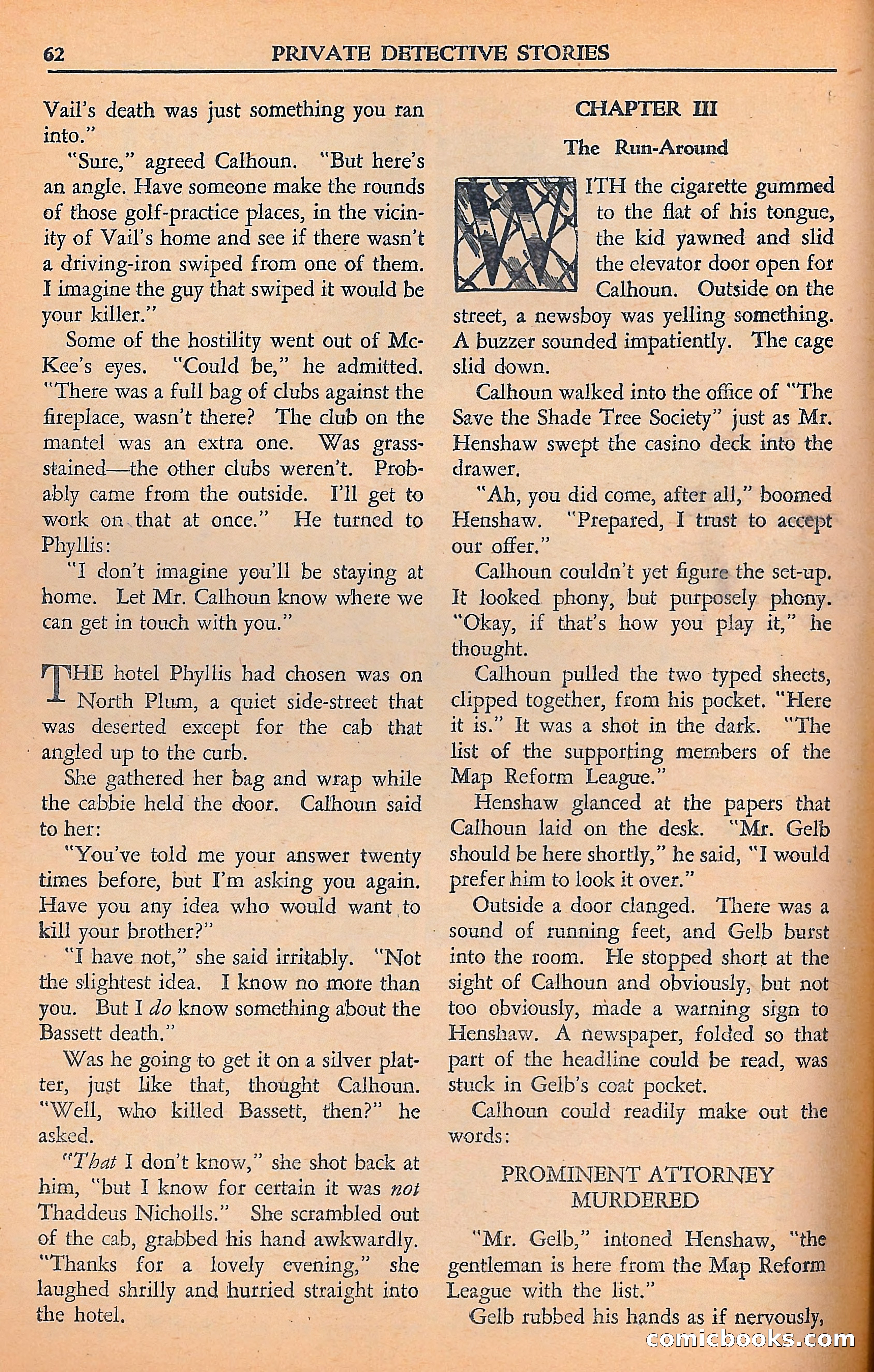 Private Detective Stories — page 64 of 116