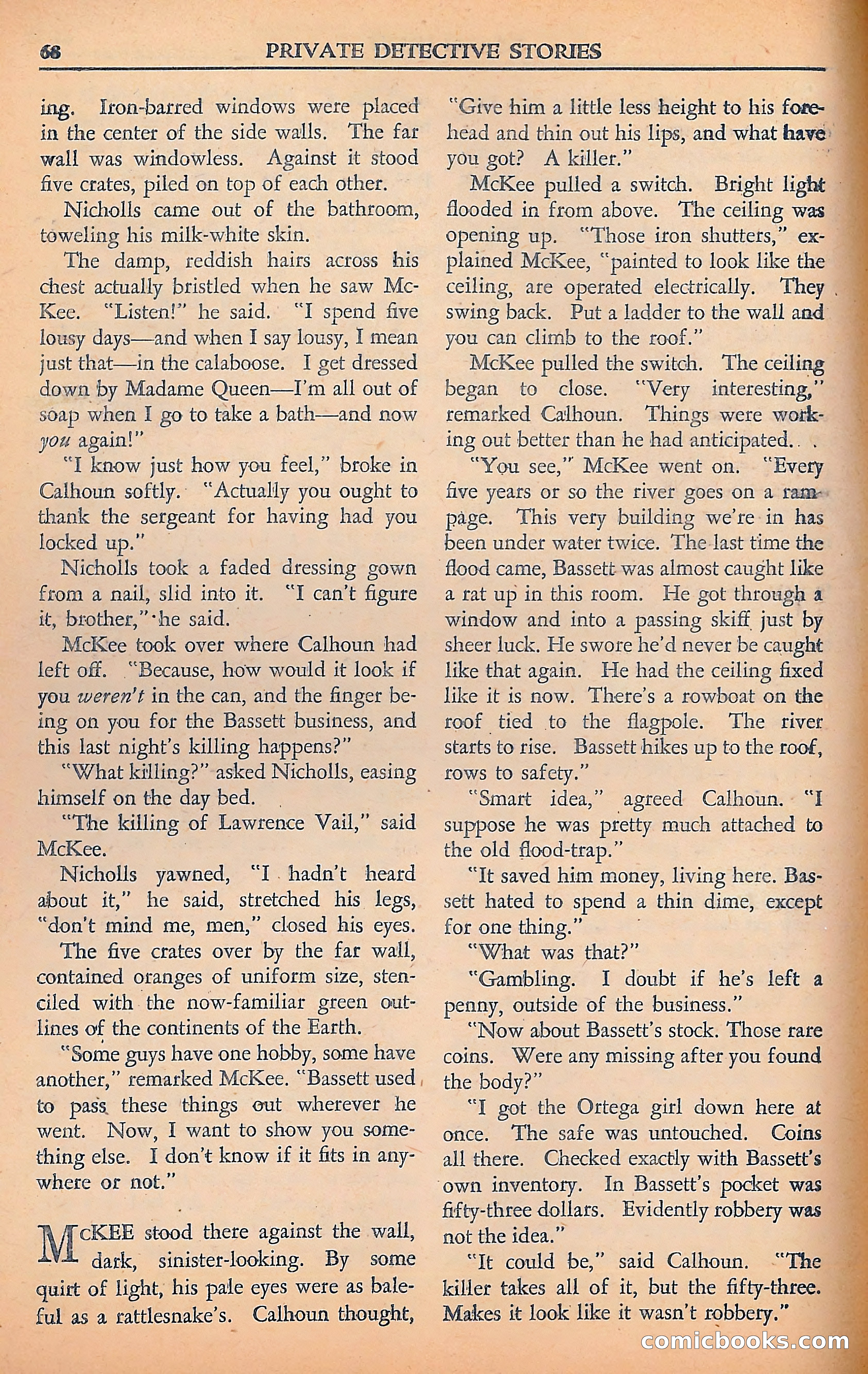 Private Detective Stories — page 70 of 116