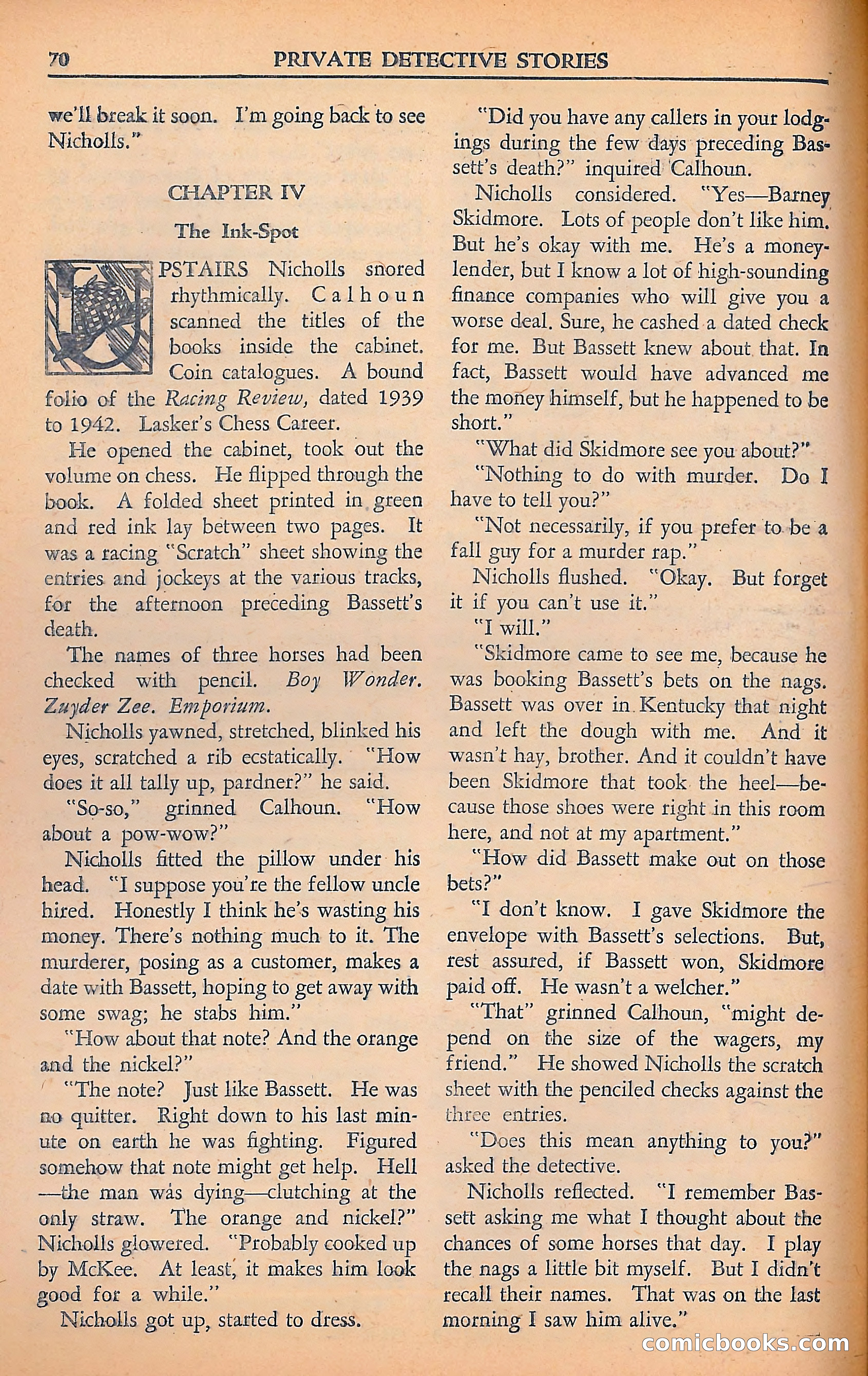 Private Detective Stories — page 72 of 116