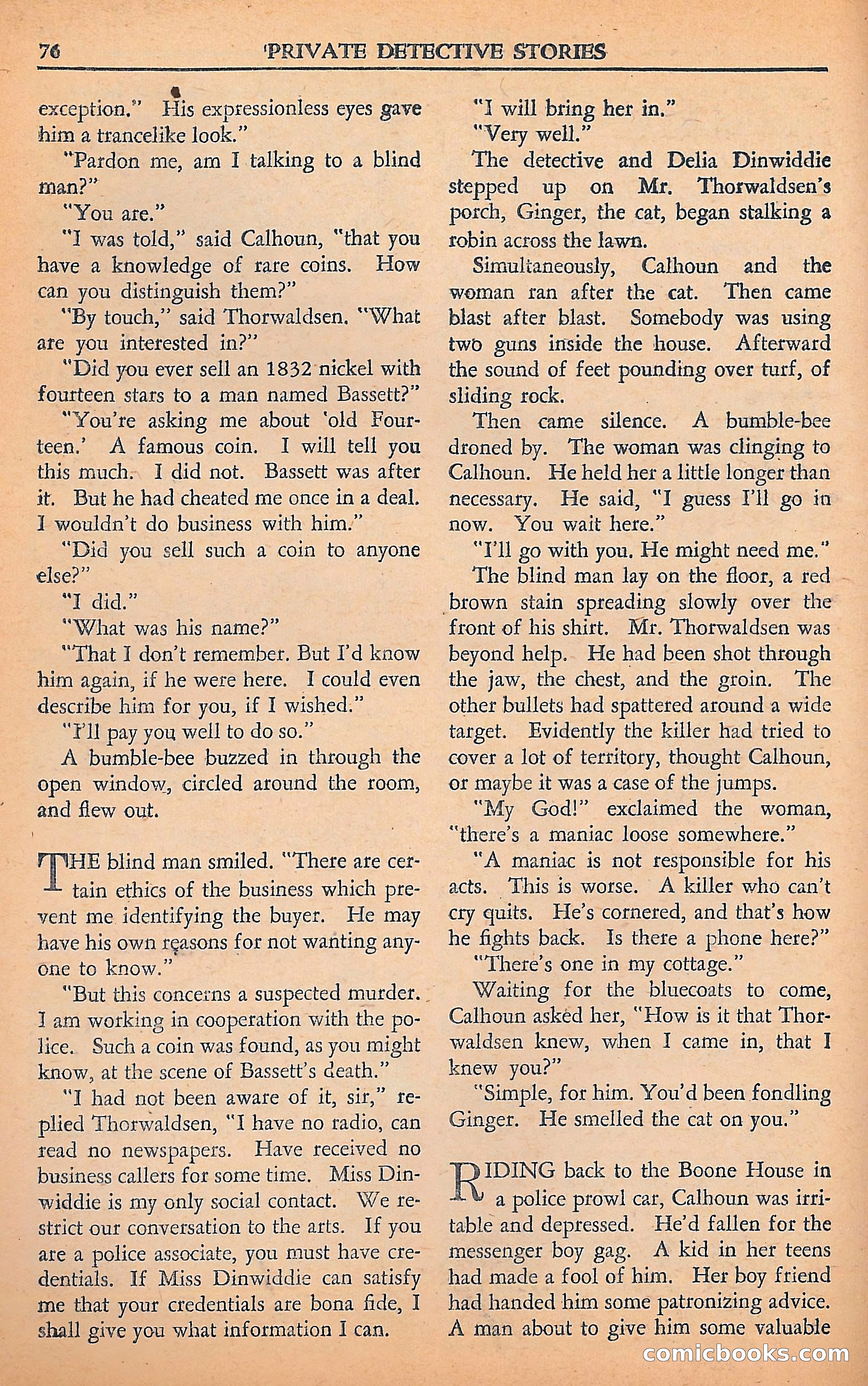 Private Detective Stories — page 78 of 116