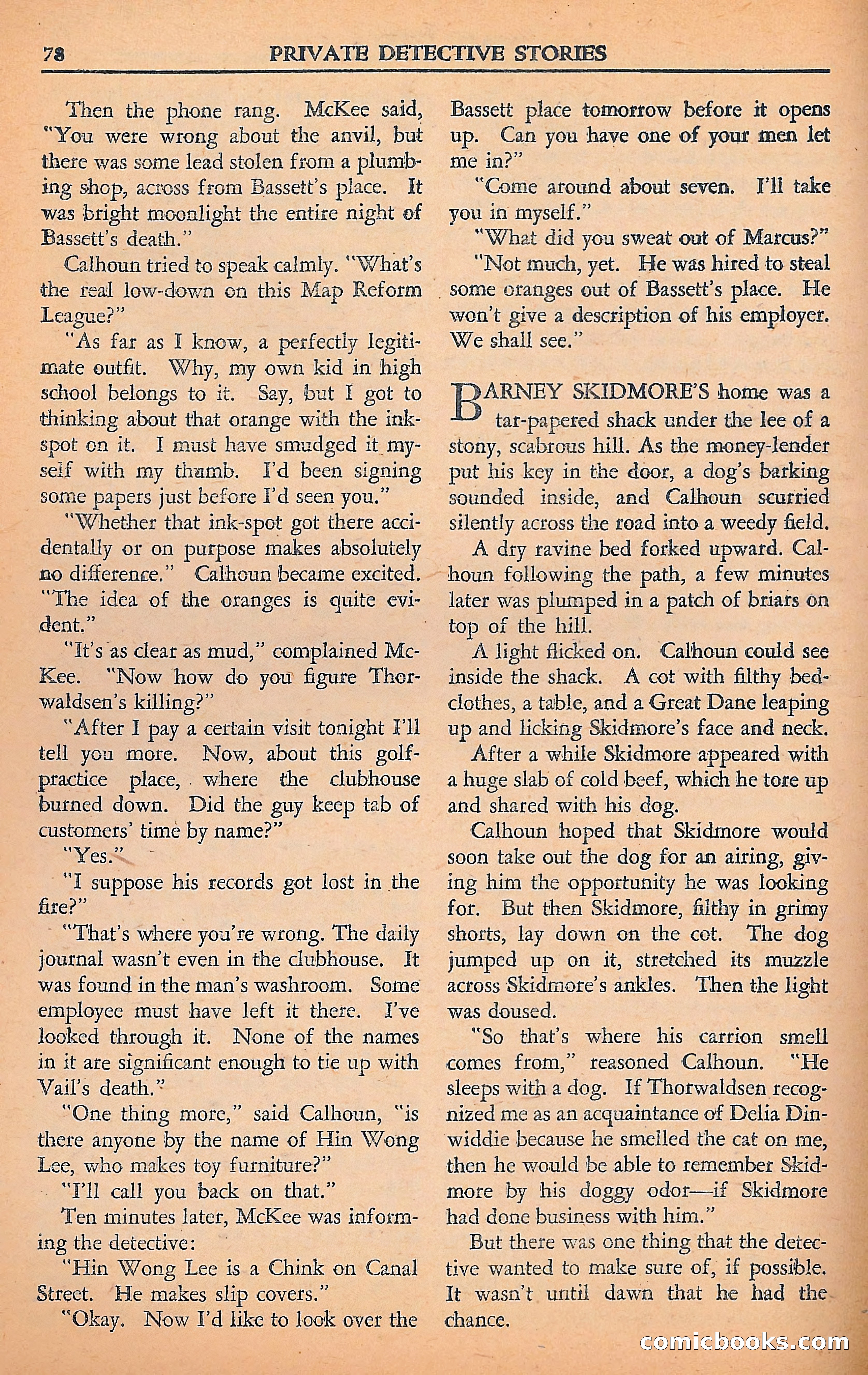 Private Detective Stories — page 80 of 116