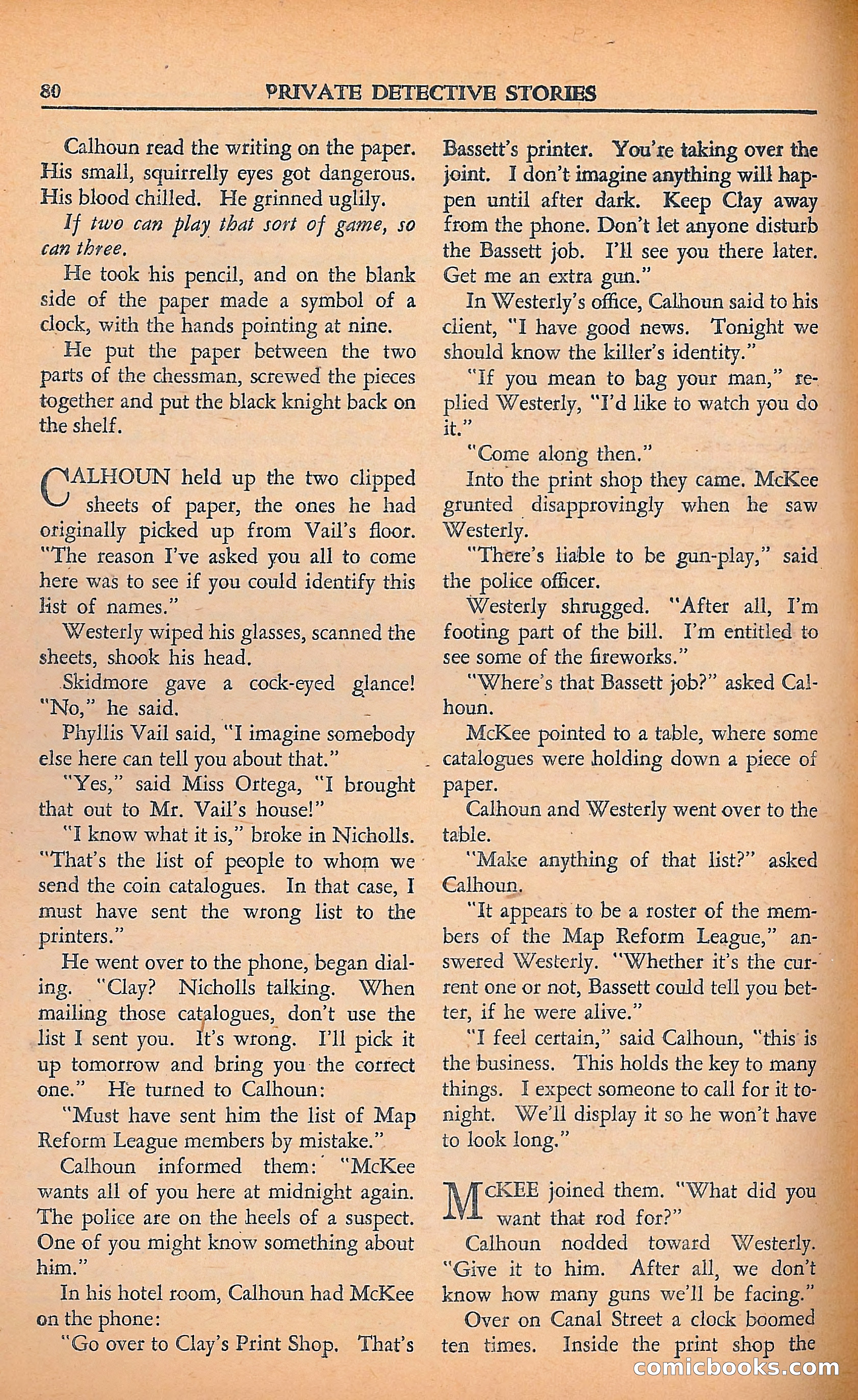 Private Detective Stories — page 82 of 116