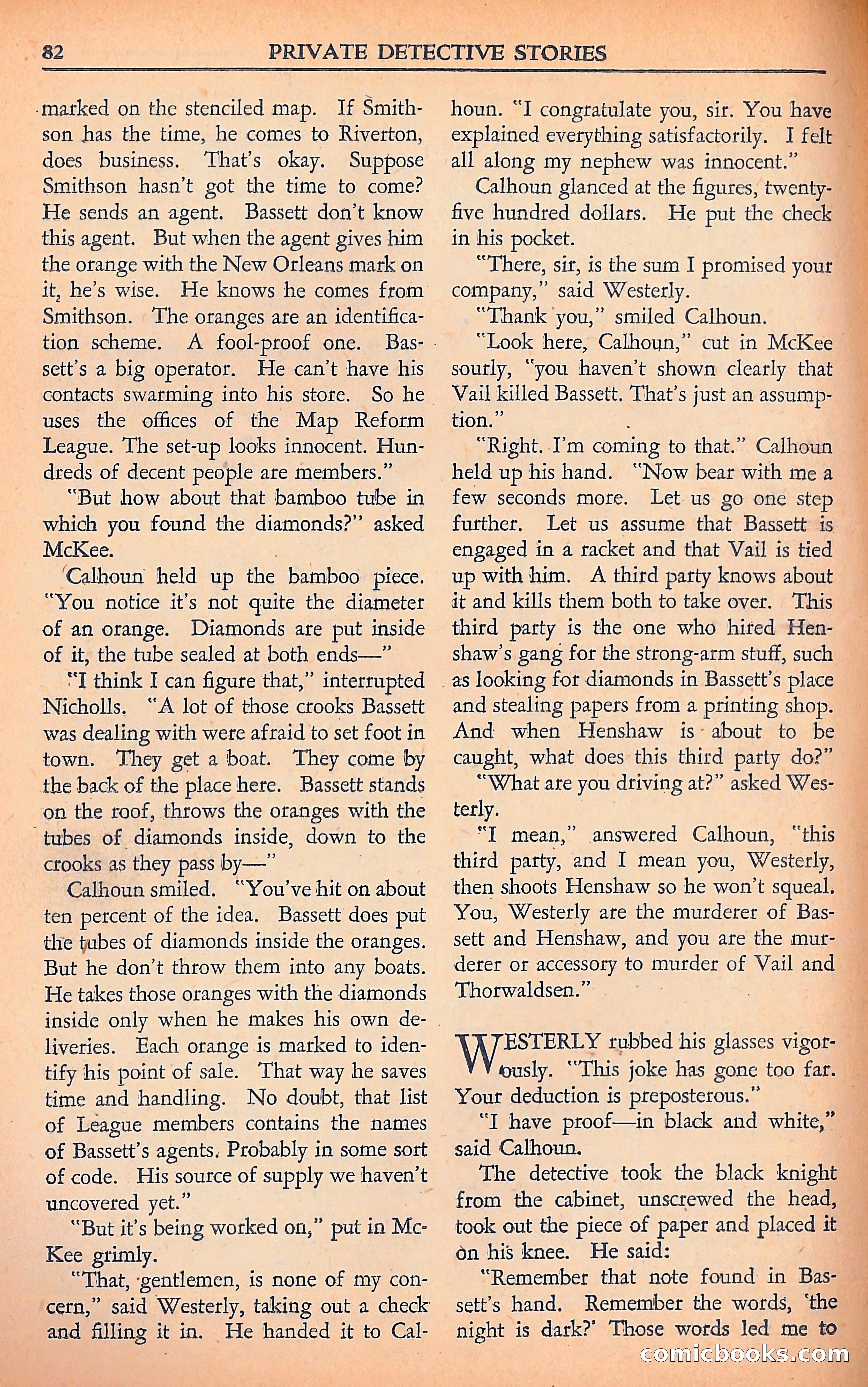 Private Detective Stories — page 84 of 116