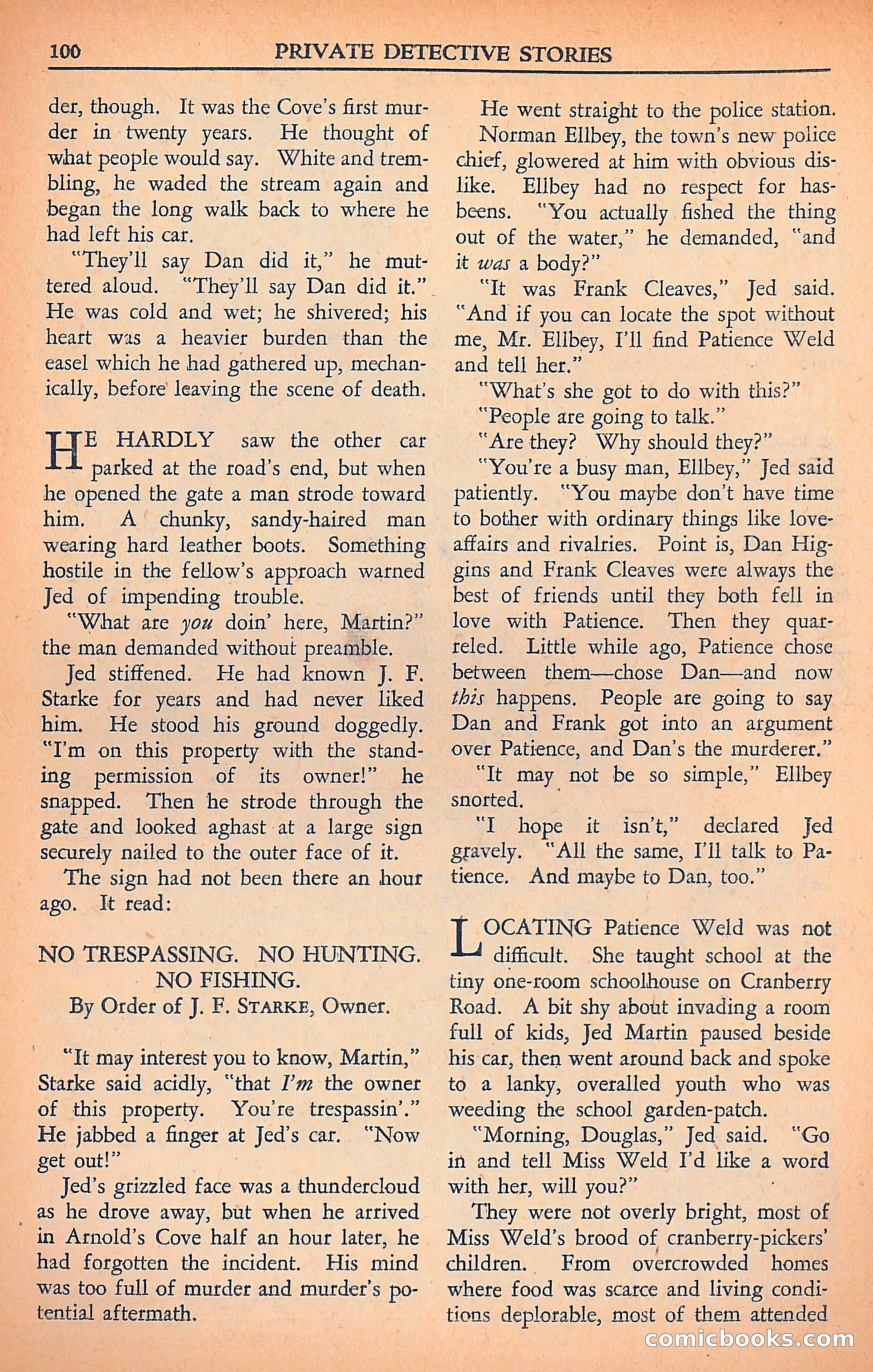 Private Detective Stories — page 102 of 116