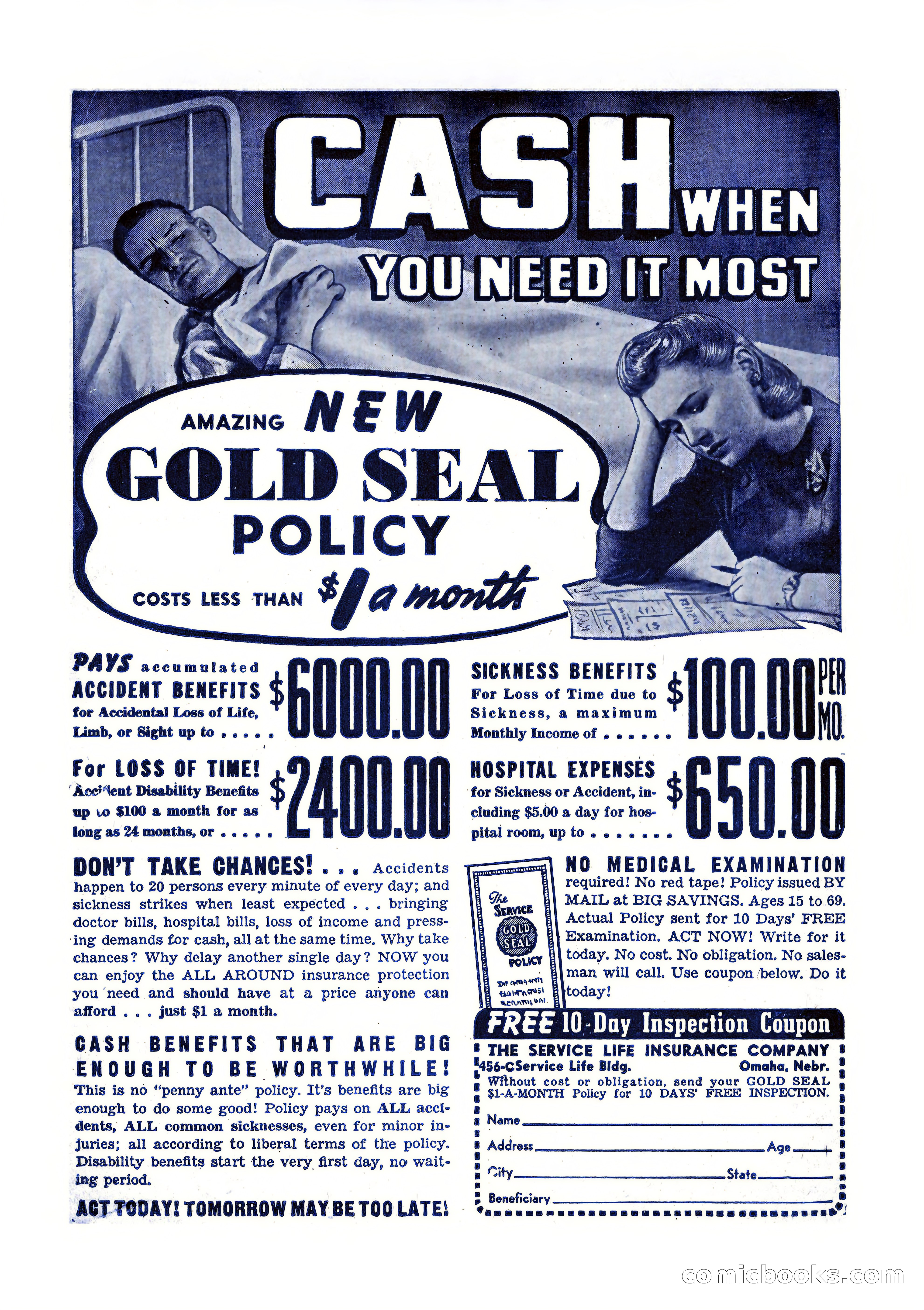 Private Detective Stories, August 1944 — page 2 of 100