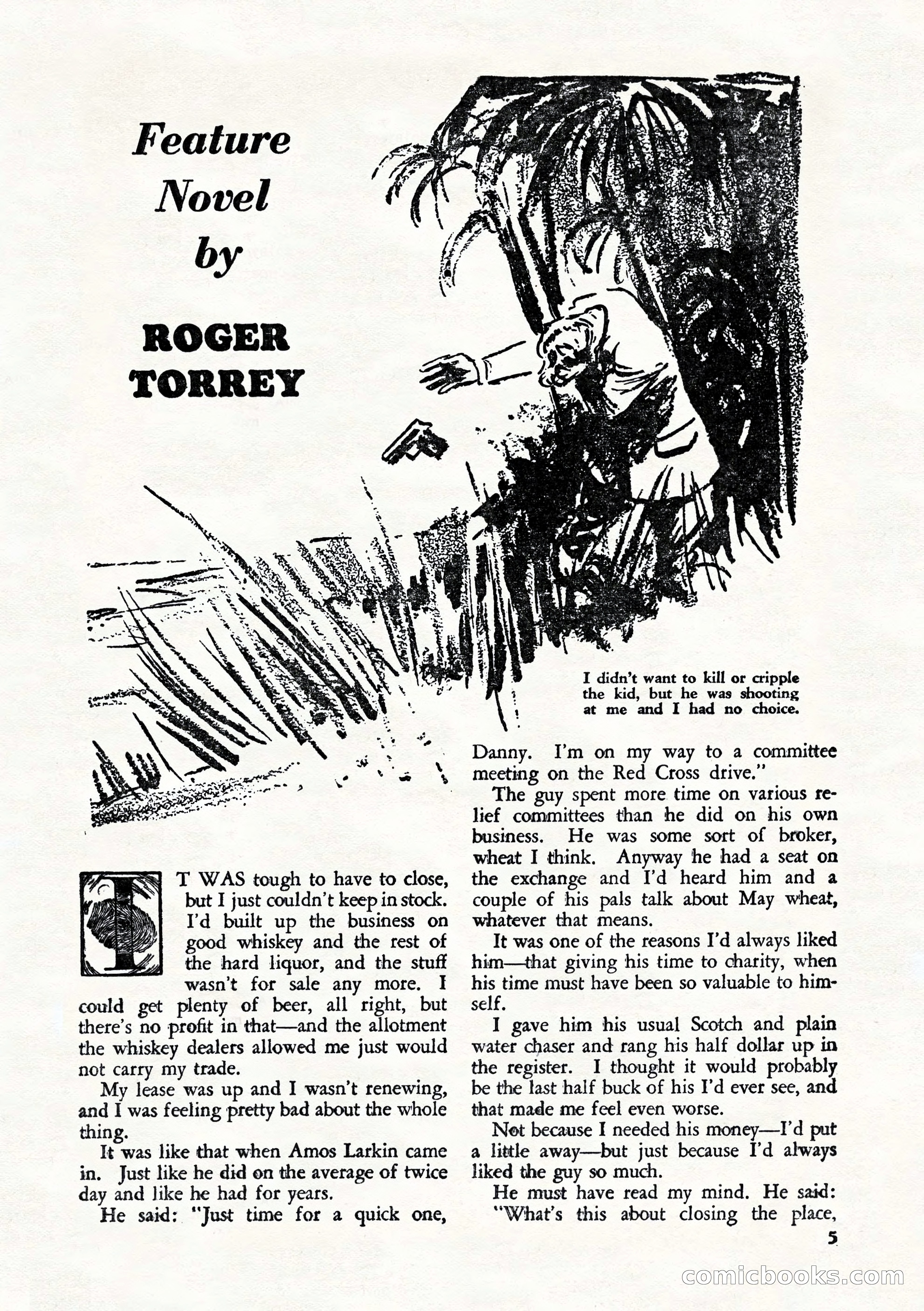 Private Detective Stories, August 1944 — page 7 of 100
