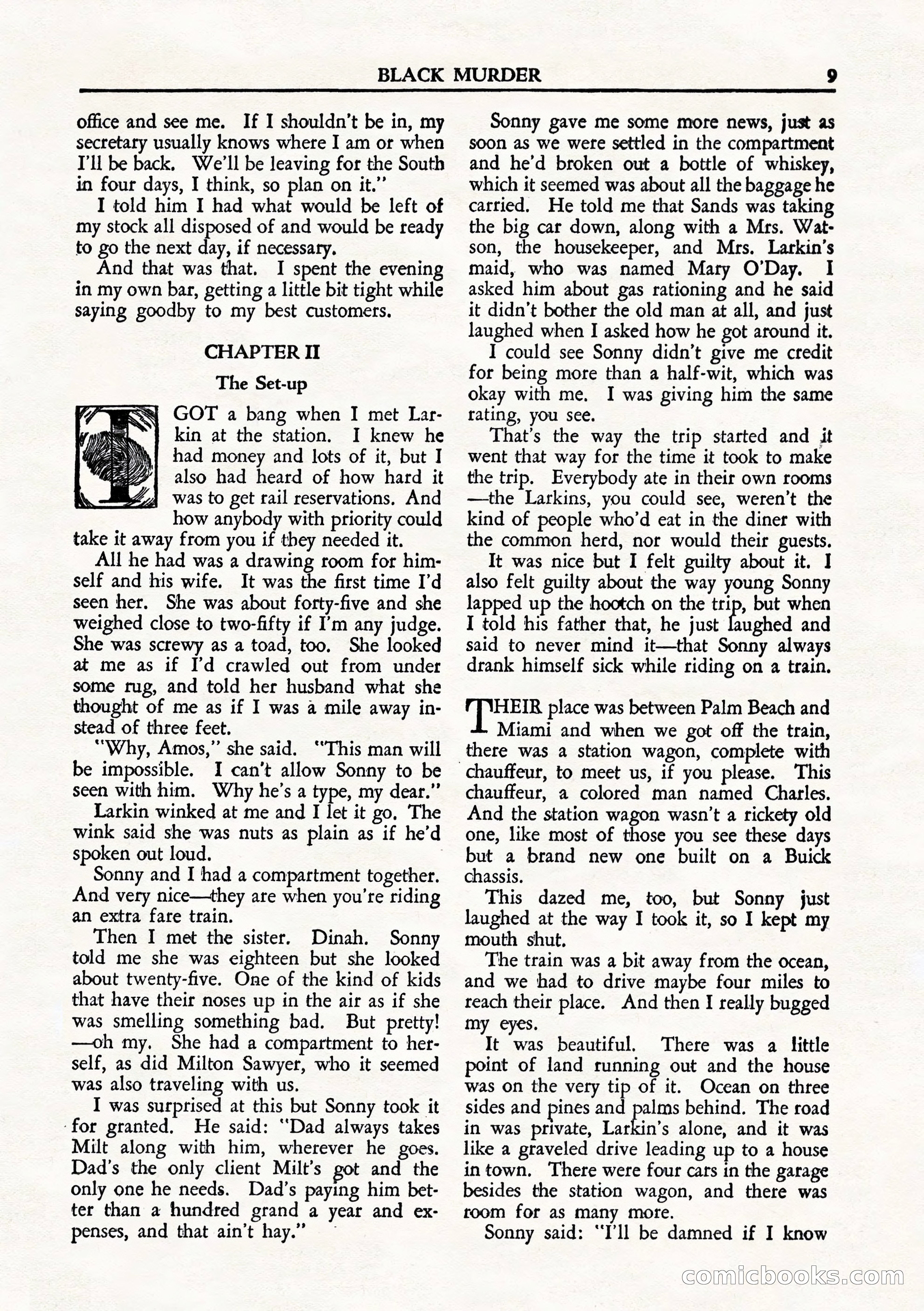 Private Detective Stories, August 1944 — page 11 of 100