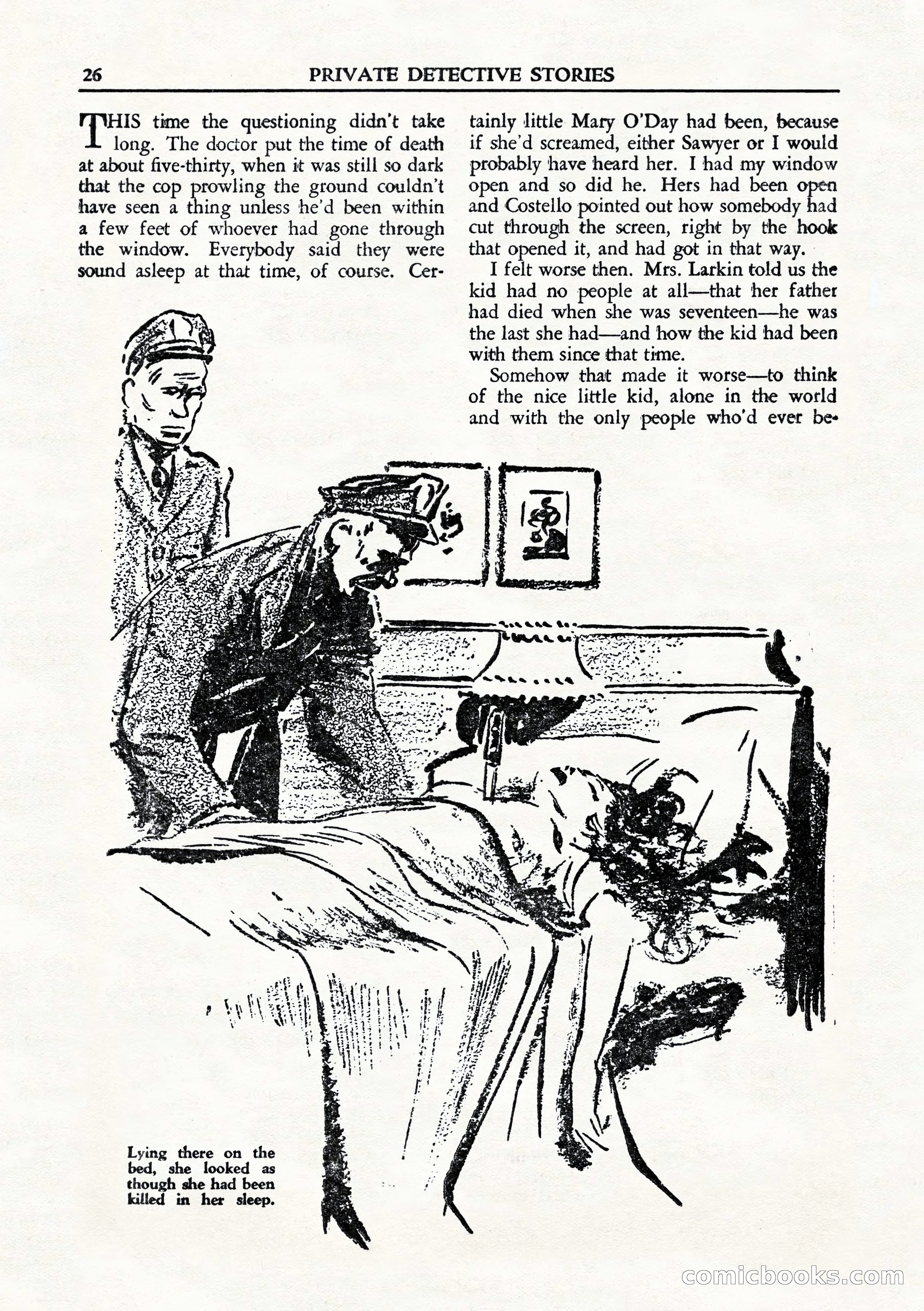 Private Detective Stories, August 1944 — page 28 of 100