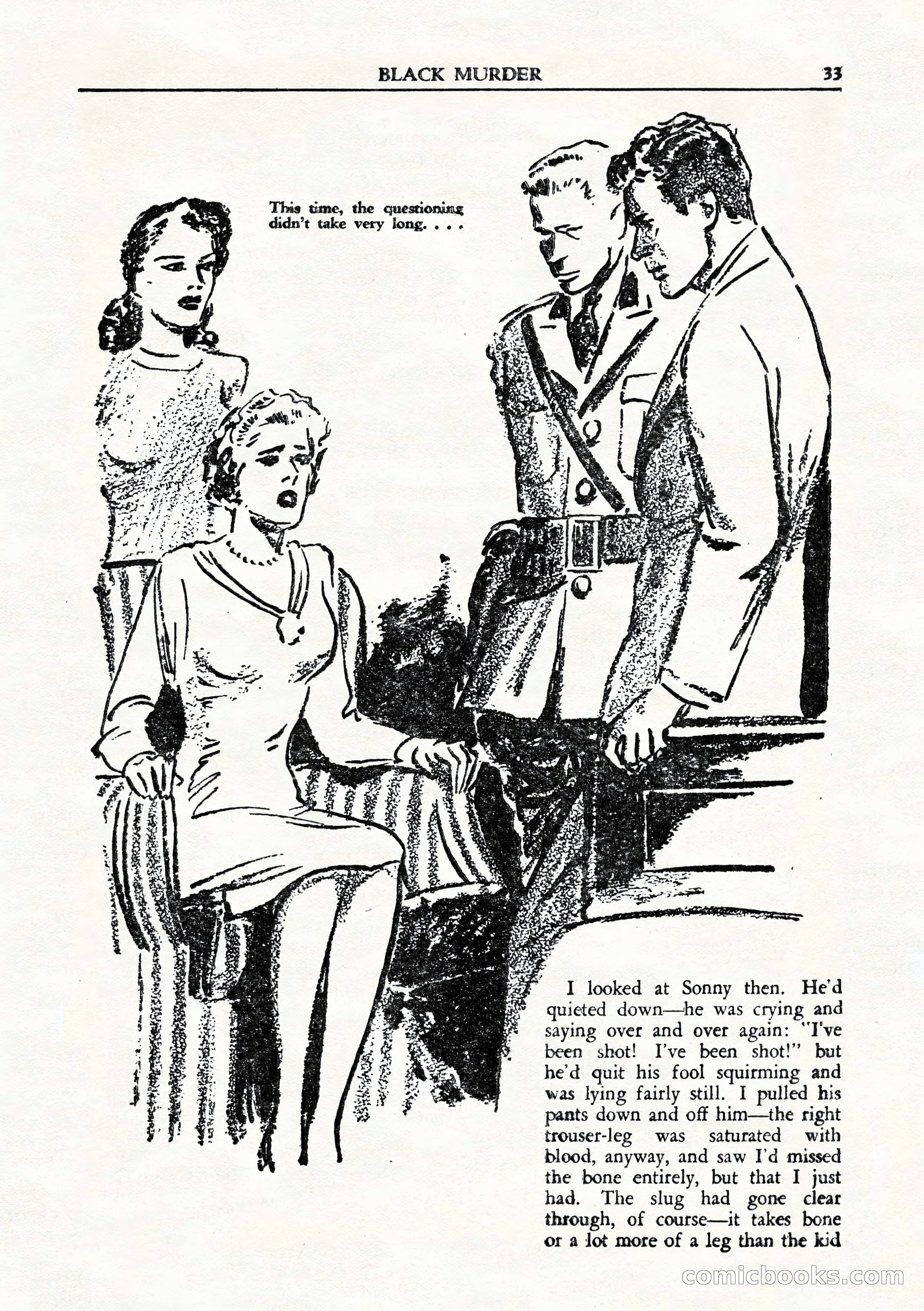 Private Detective Stories, August 1944 — page 35 of 100