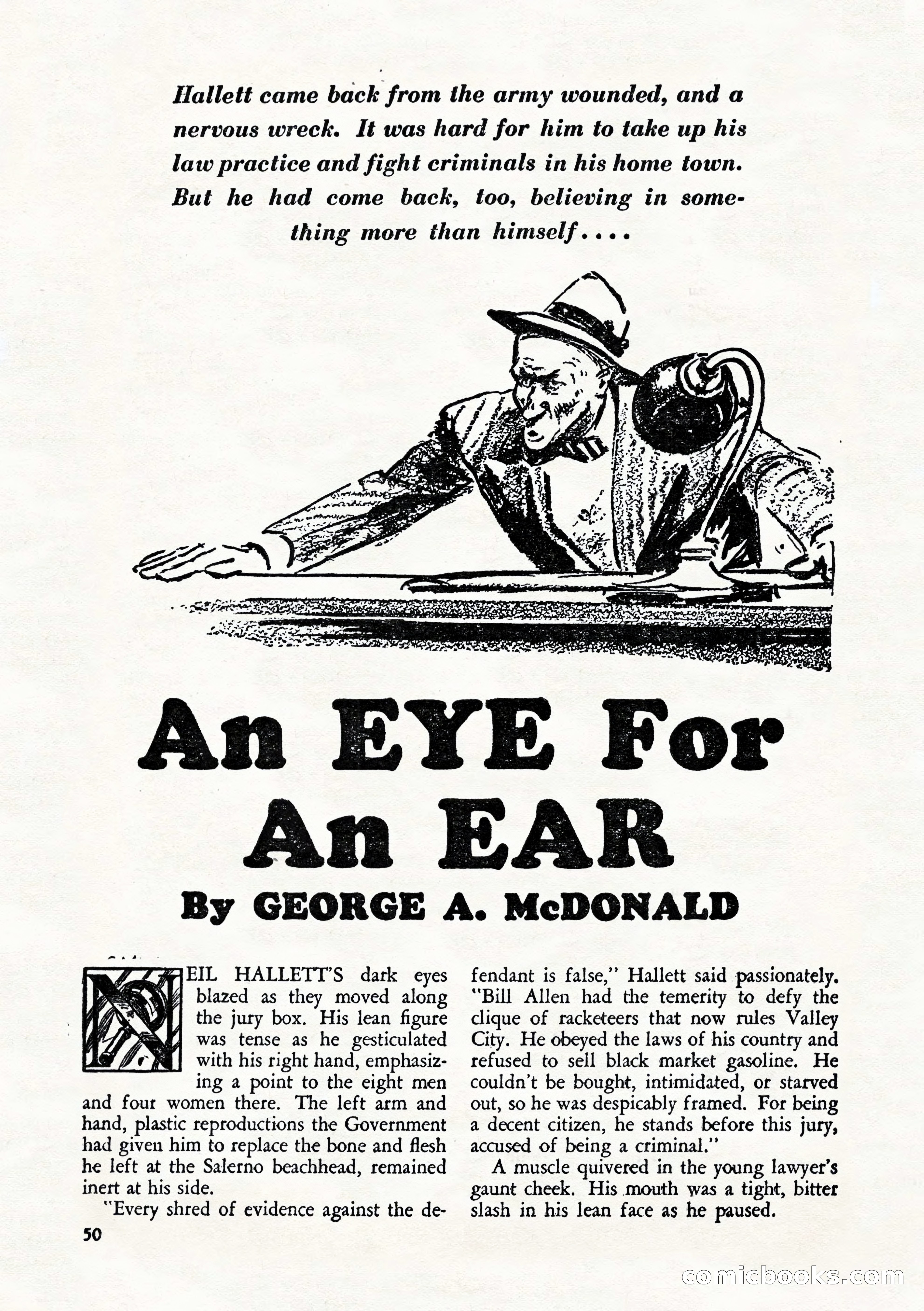 Private Detective Stories, August 1944 — page 52 of 100