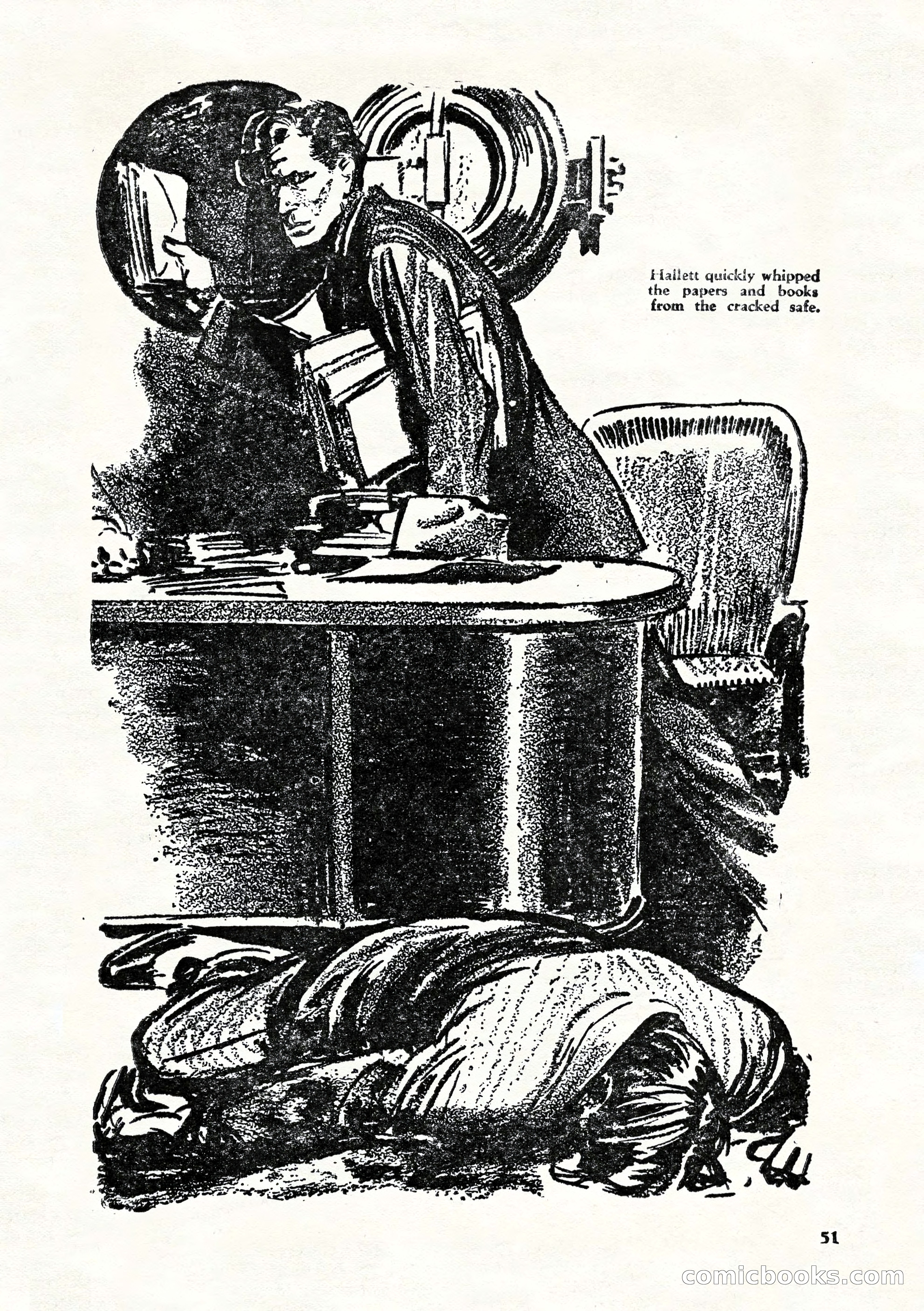 Private Detective Stories, August 1944 — page 53 of 100