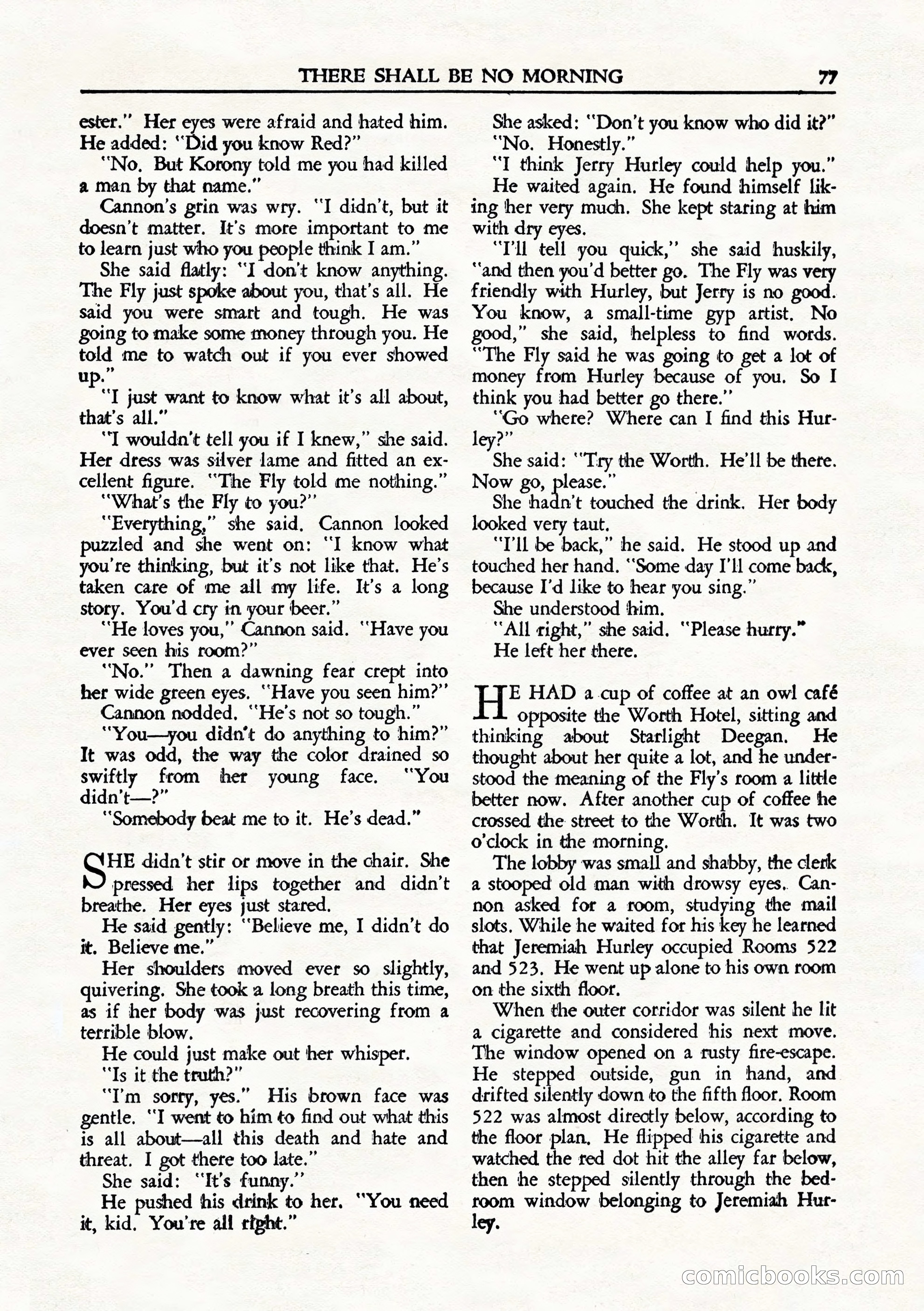 Private Detective Stories, August 1944 — page 79 of 100