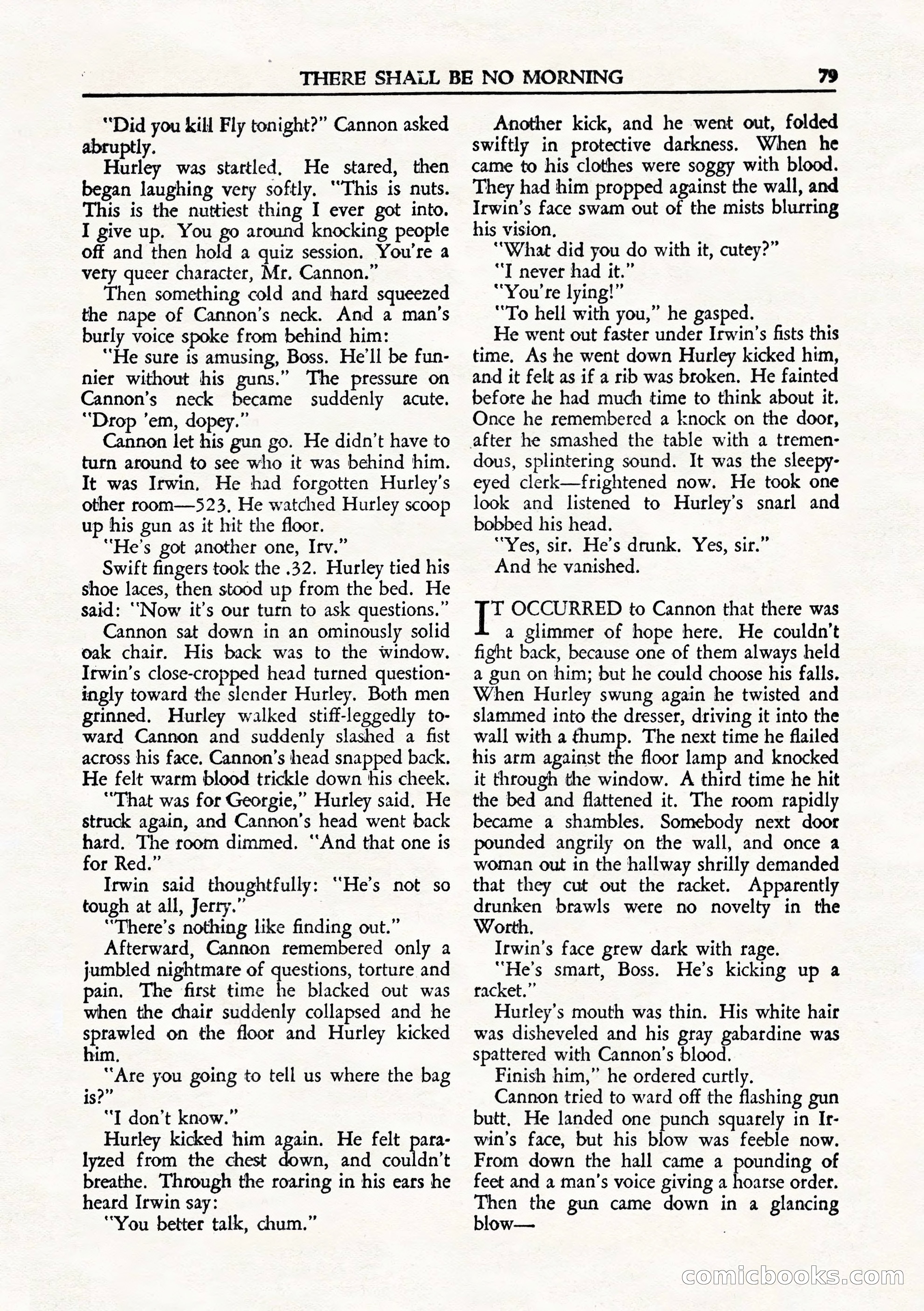 Private Detective Stories, August 1944 — page 81 of 100