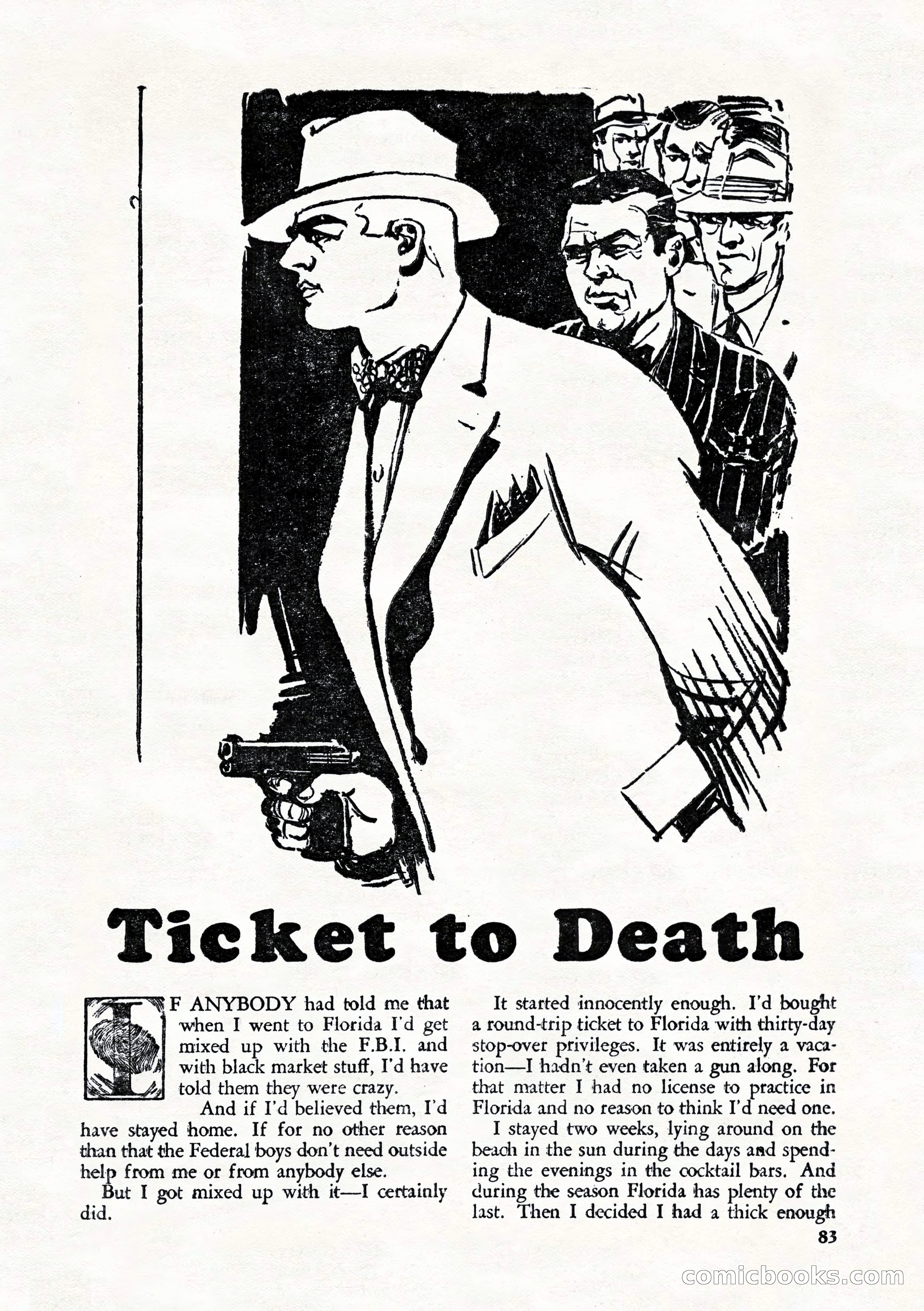 Private Detective Stories, August 1944 — page 85 of 100