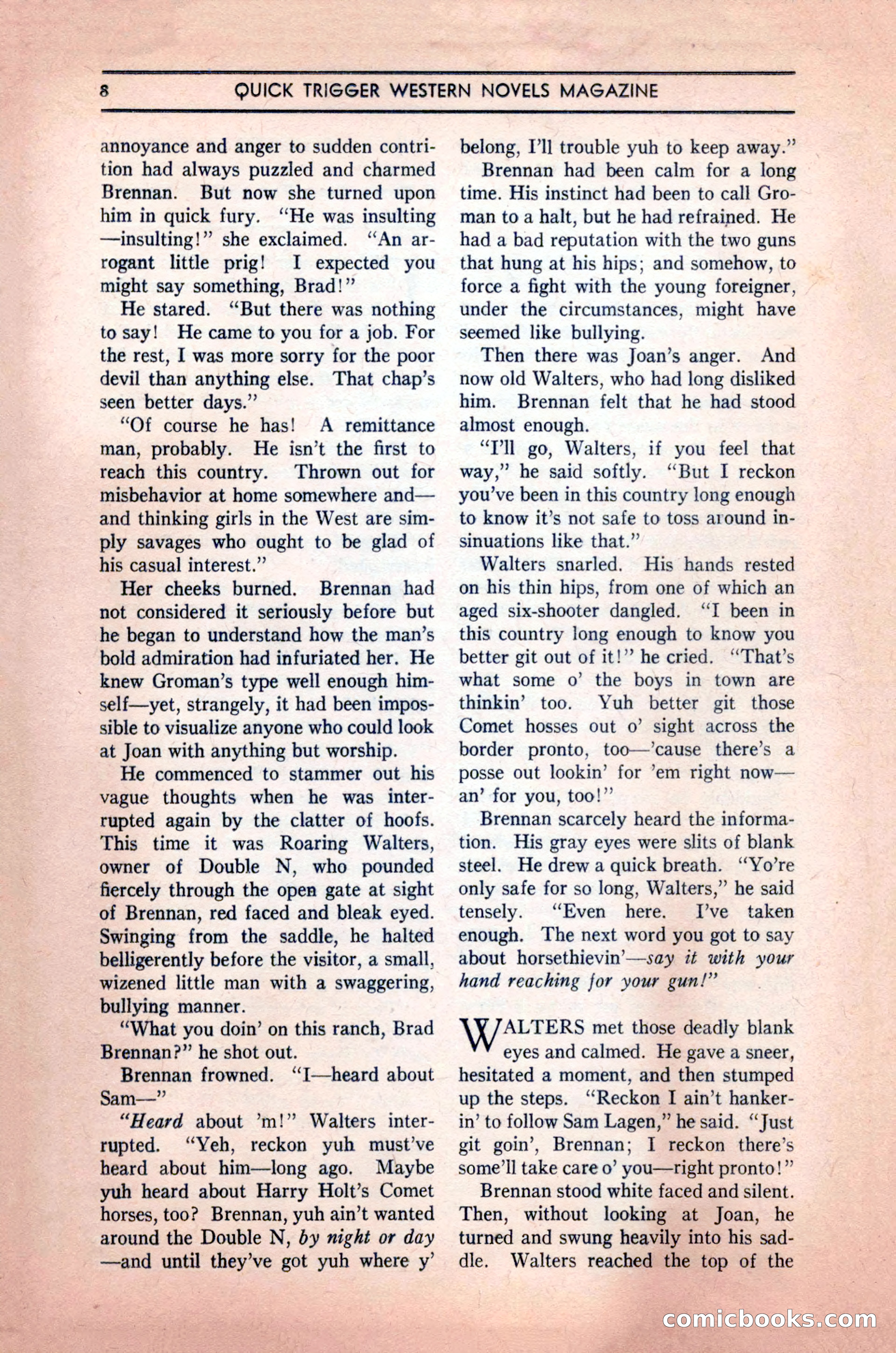 Quick Trigger Western Novels — page 10 of 132
