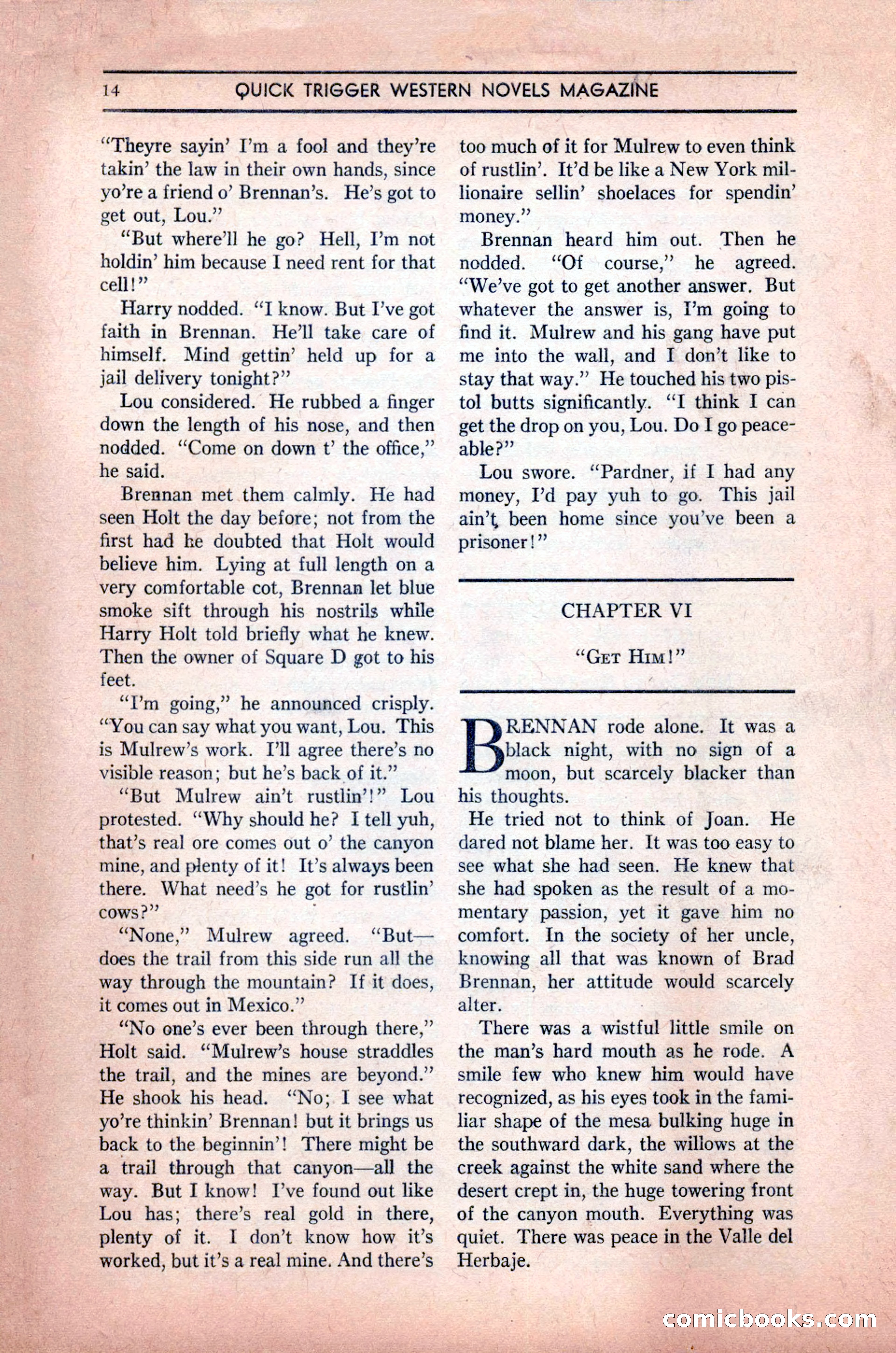 Quick Trigger Western Novels — page 16 of 132