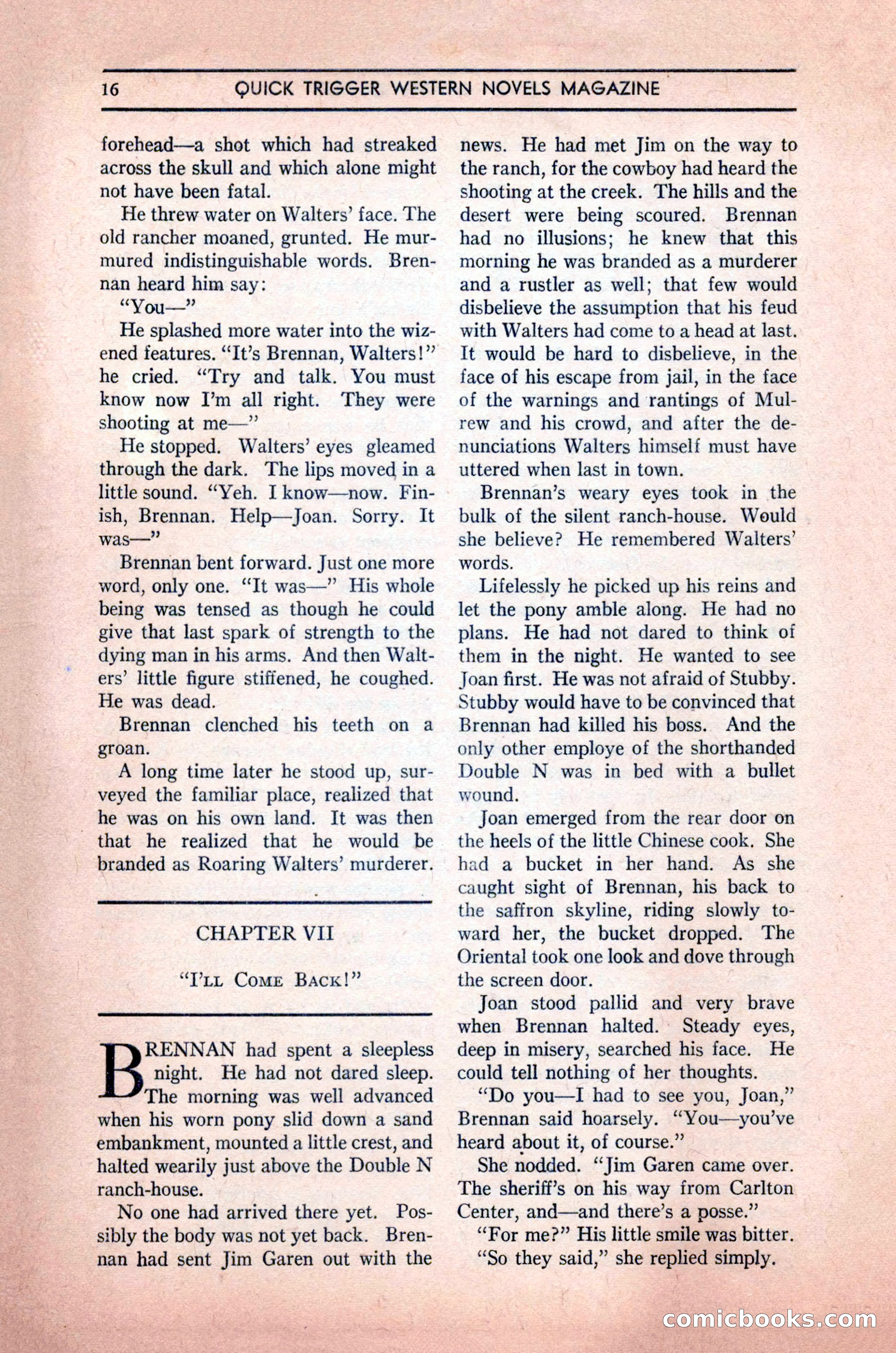 Quick Trigger Western Novels — page 18 of 132