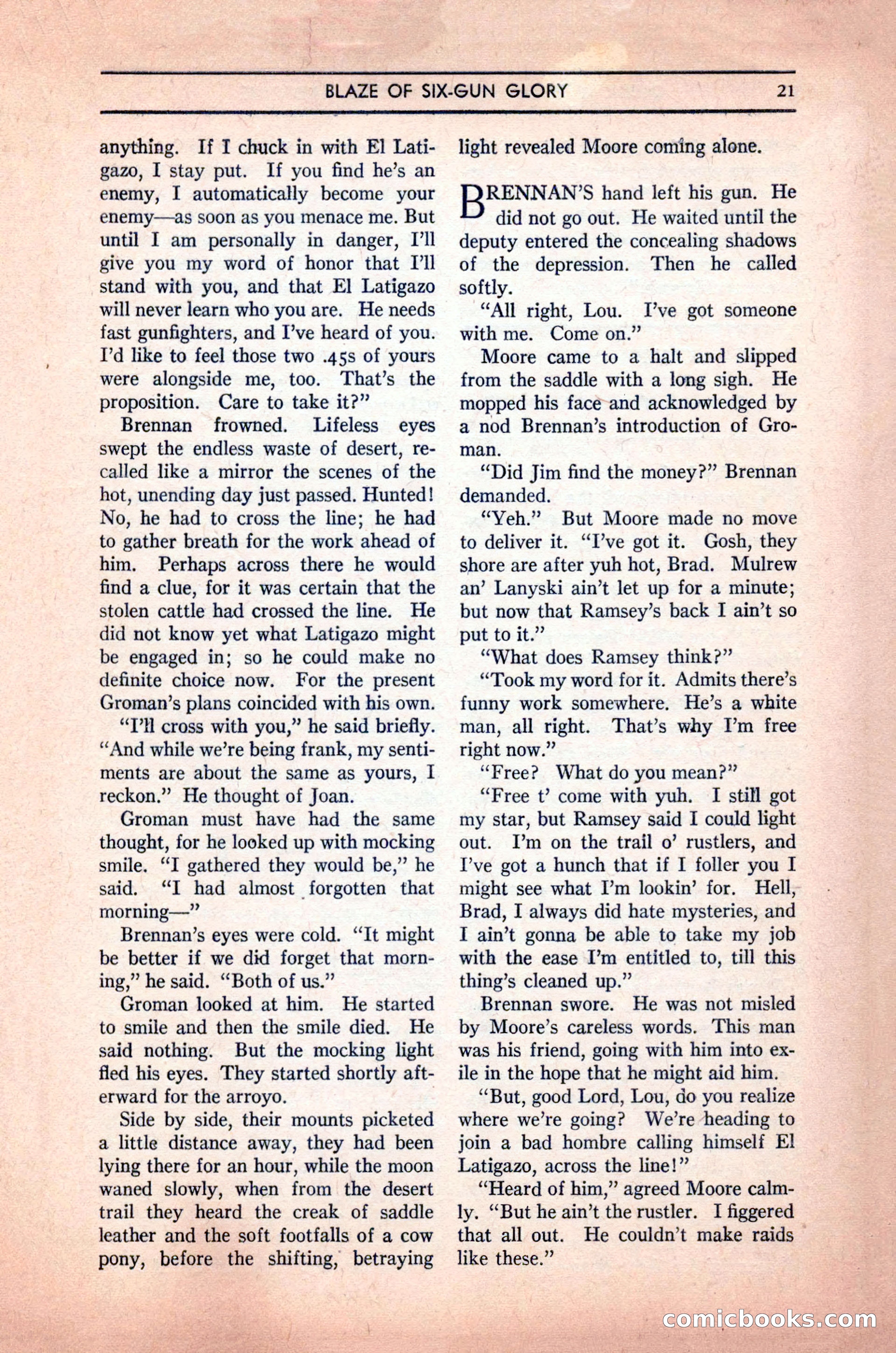 Quick Trigger Western Novels — page 23 of 132