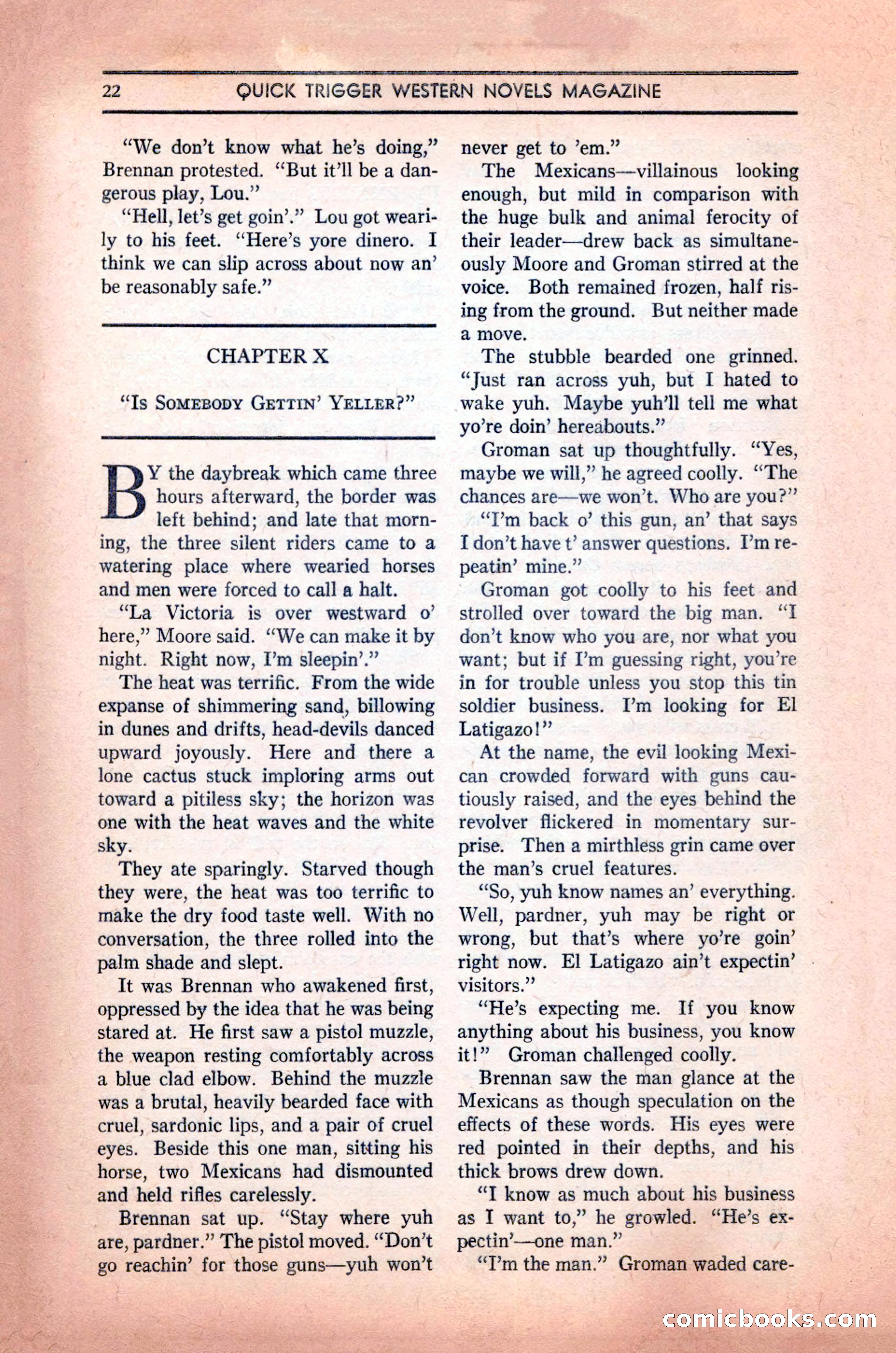 Quick Trigger Western Novels — page 24 of 132