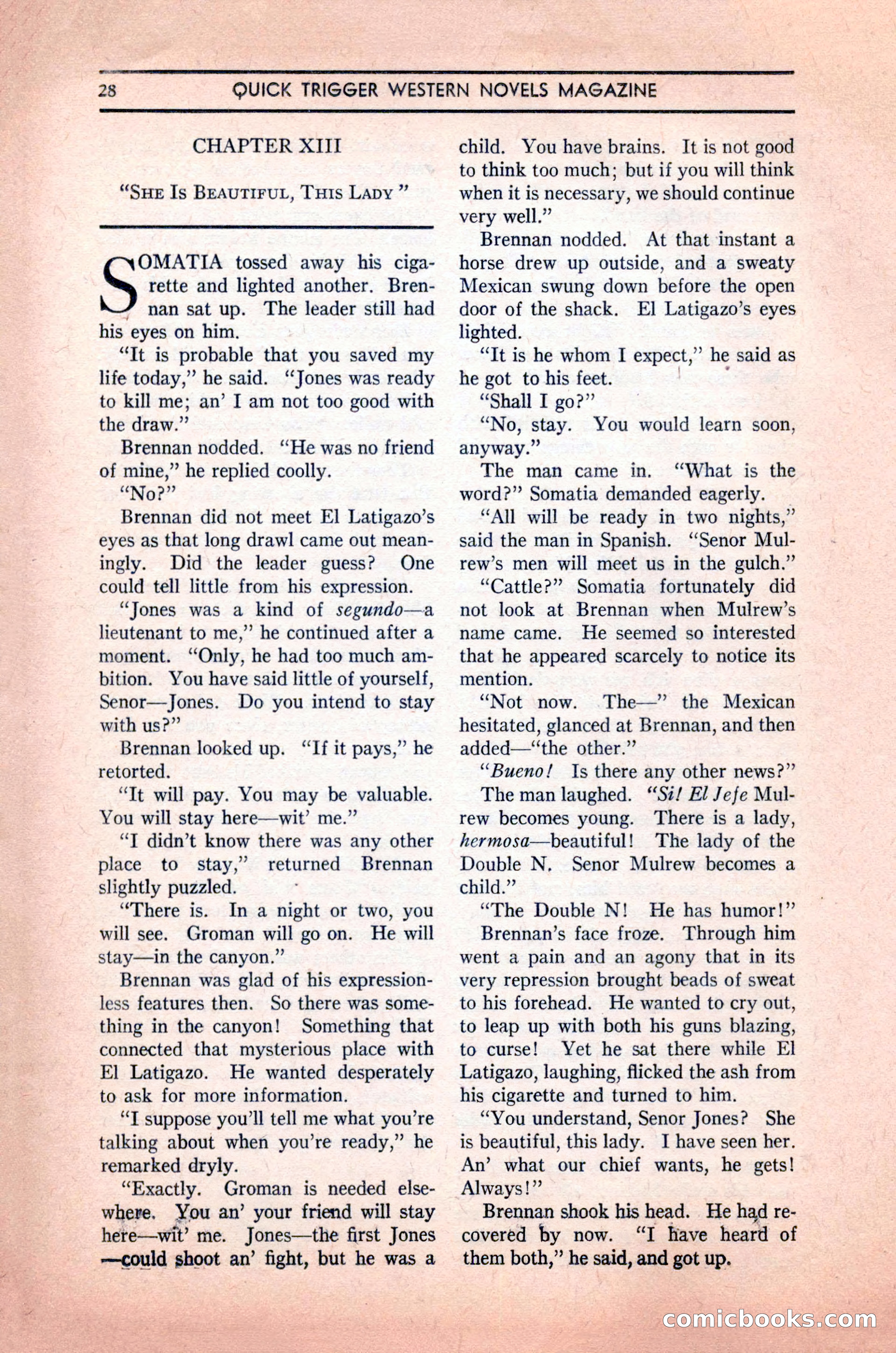 Quick Trigger Western Novels — page 30 of 132