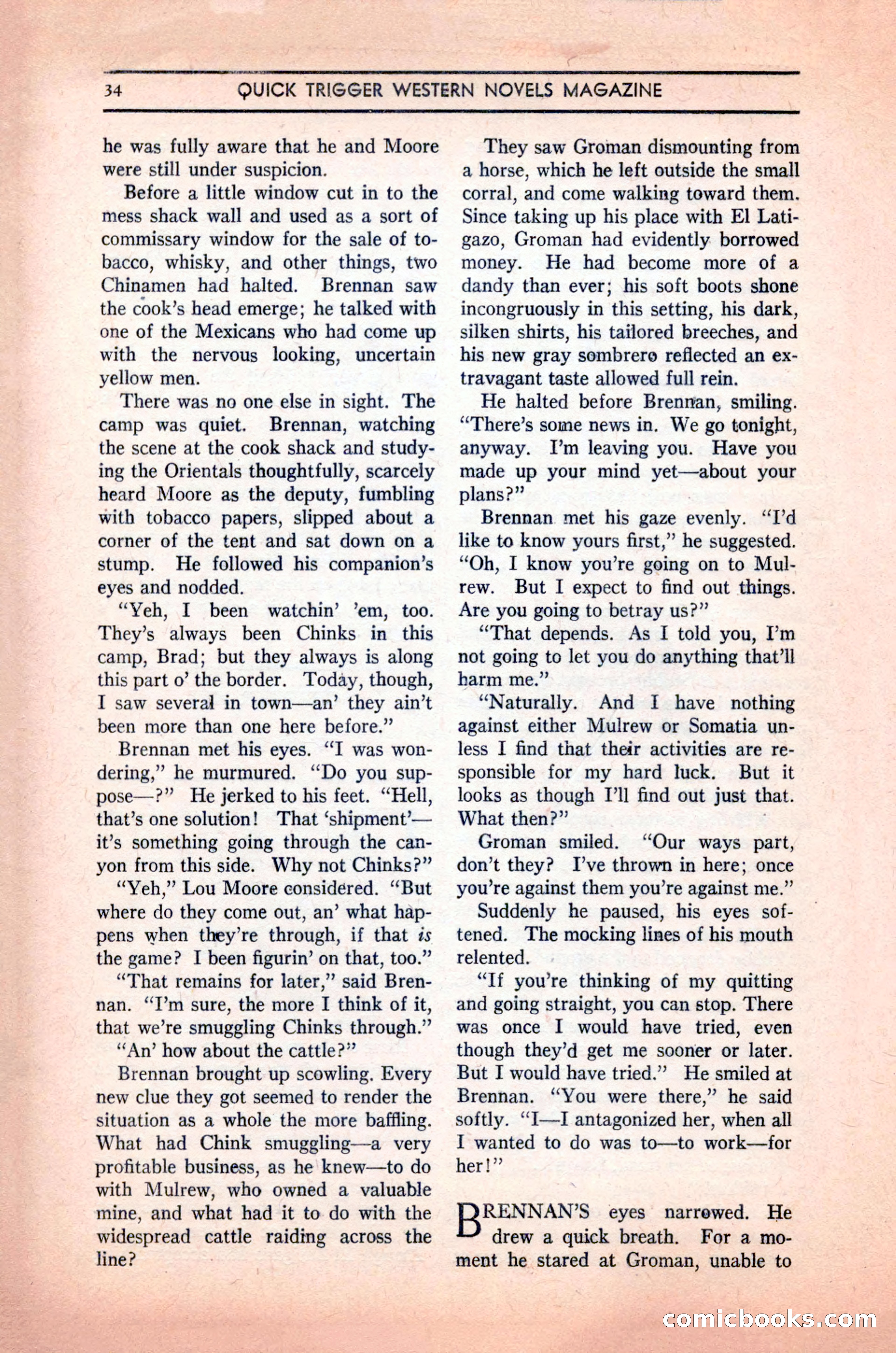 Quick Trigger Western Novels — page 36 of 132