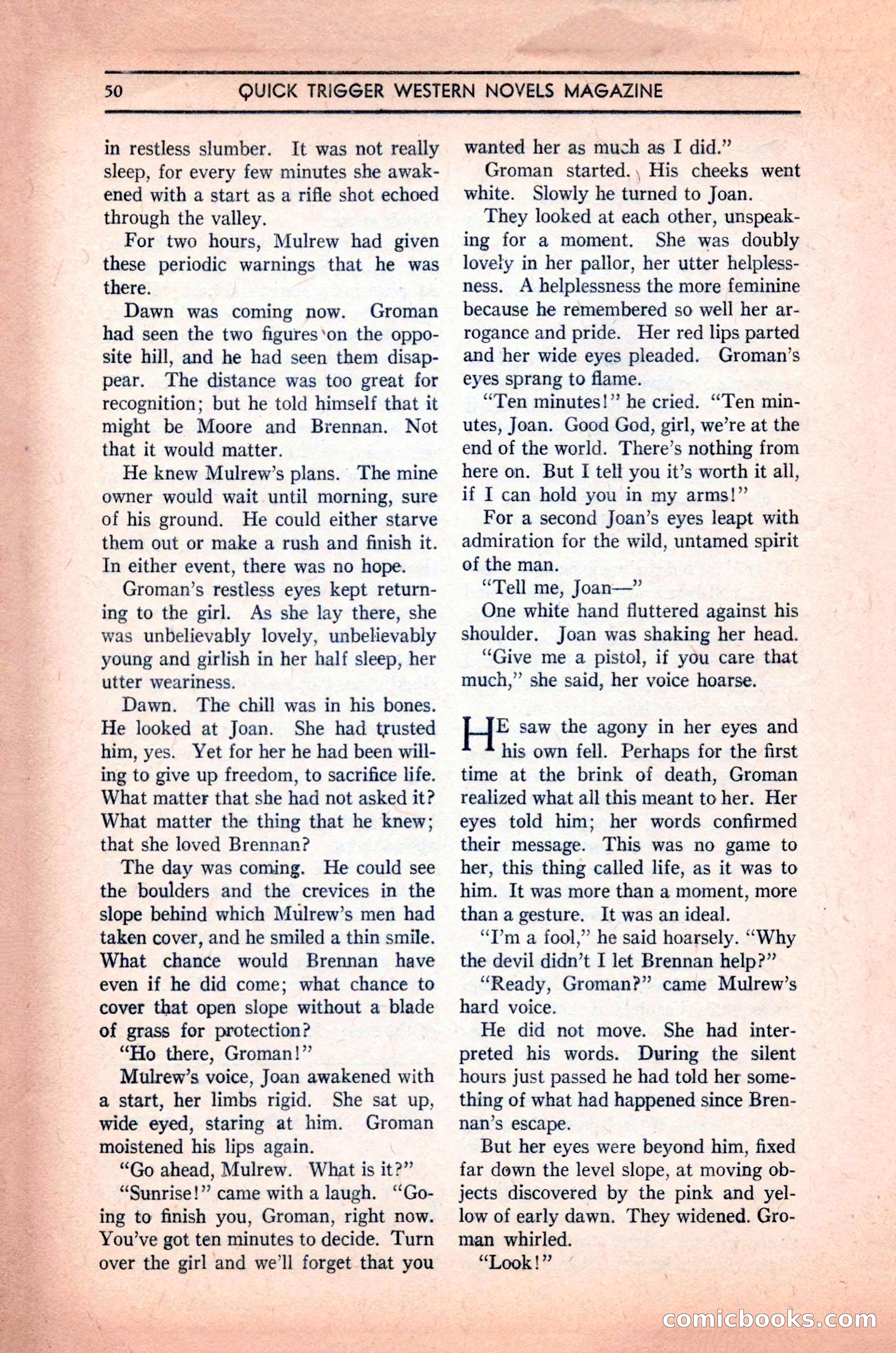 Quick Trigger Western Novels — page 52 of 132