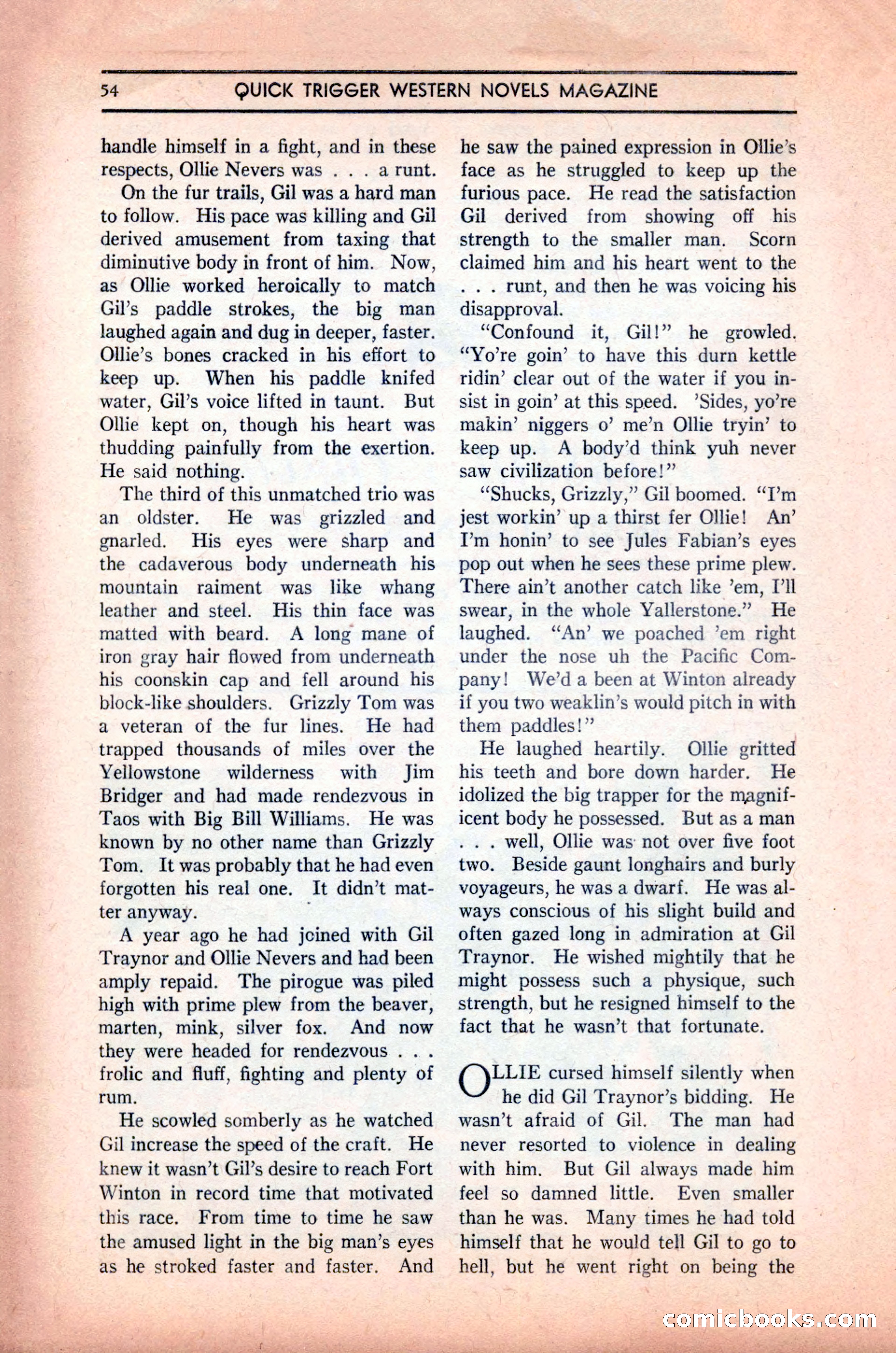 Quick Trigger Western Novels — page 56 of 132